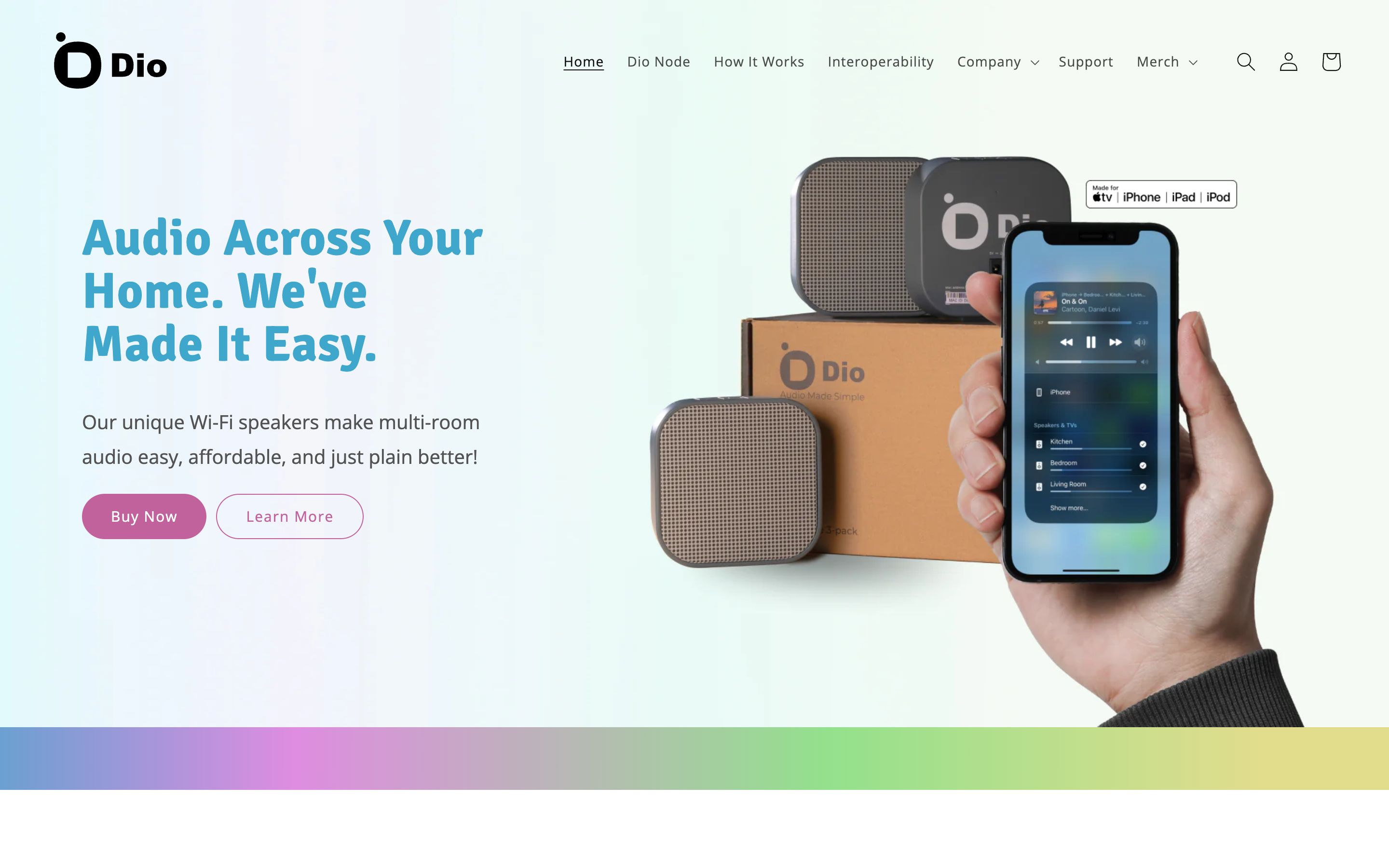 Shopify store theme for Dioconnect screenshot 4