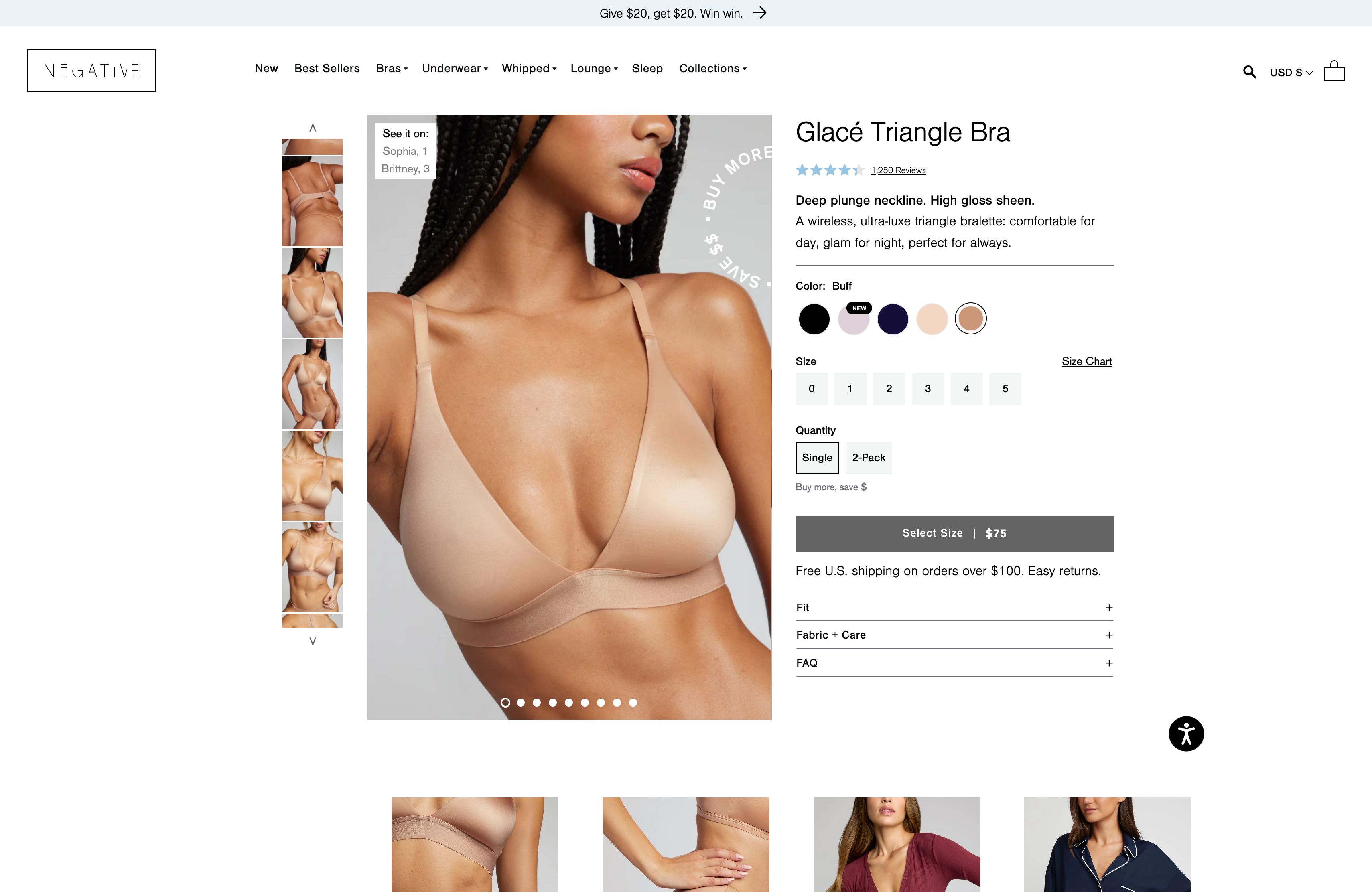 Negative Underwear screenshot 2