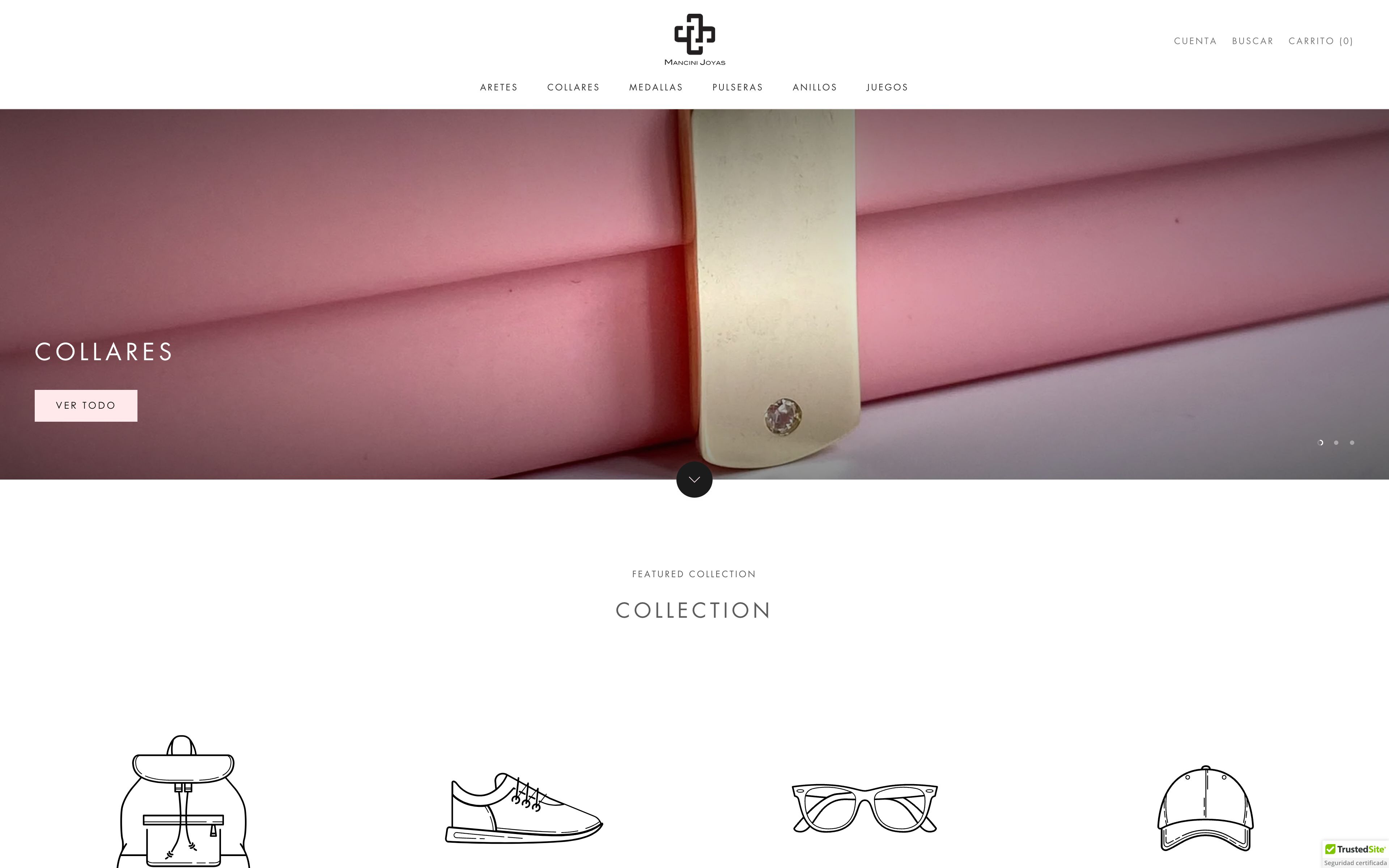 Mancini Joyas screenshot