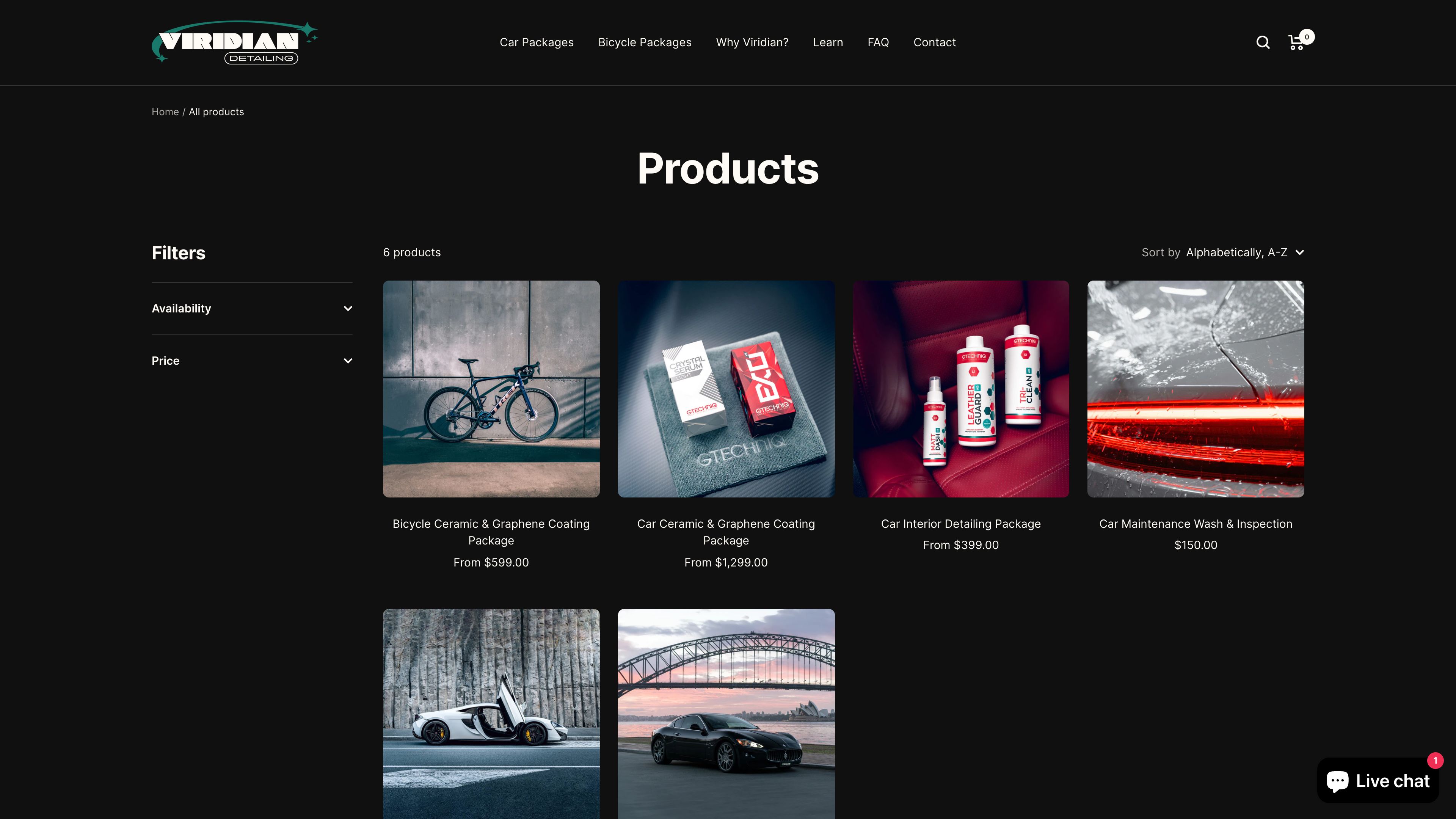 Viridian Detailing screenshot 3