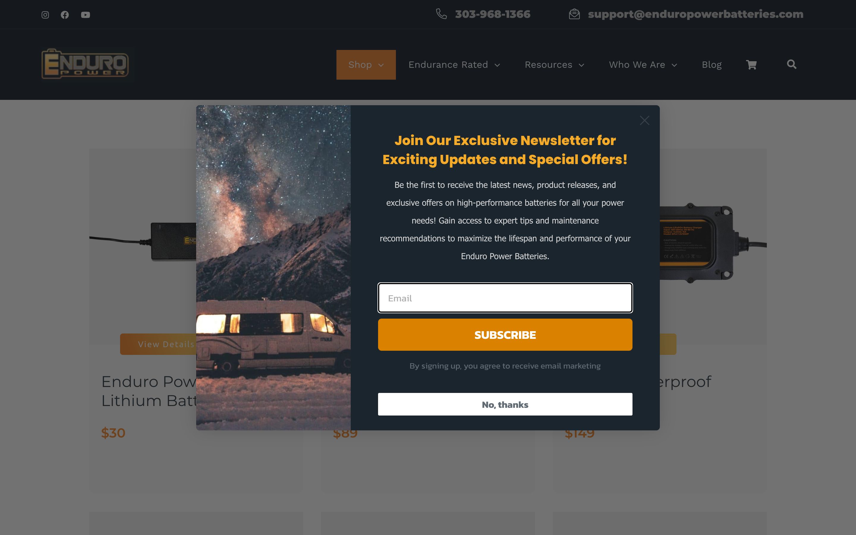 Enduro Power Batteries screenshot 3