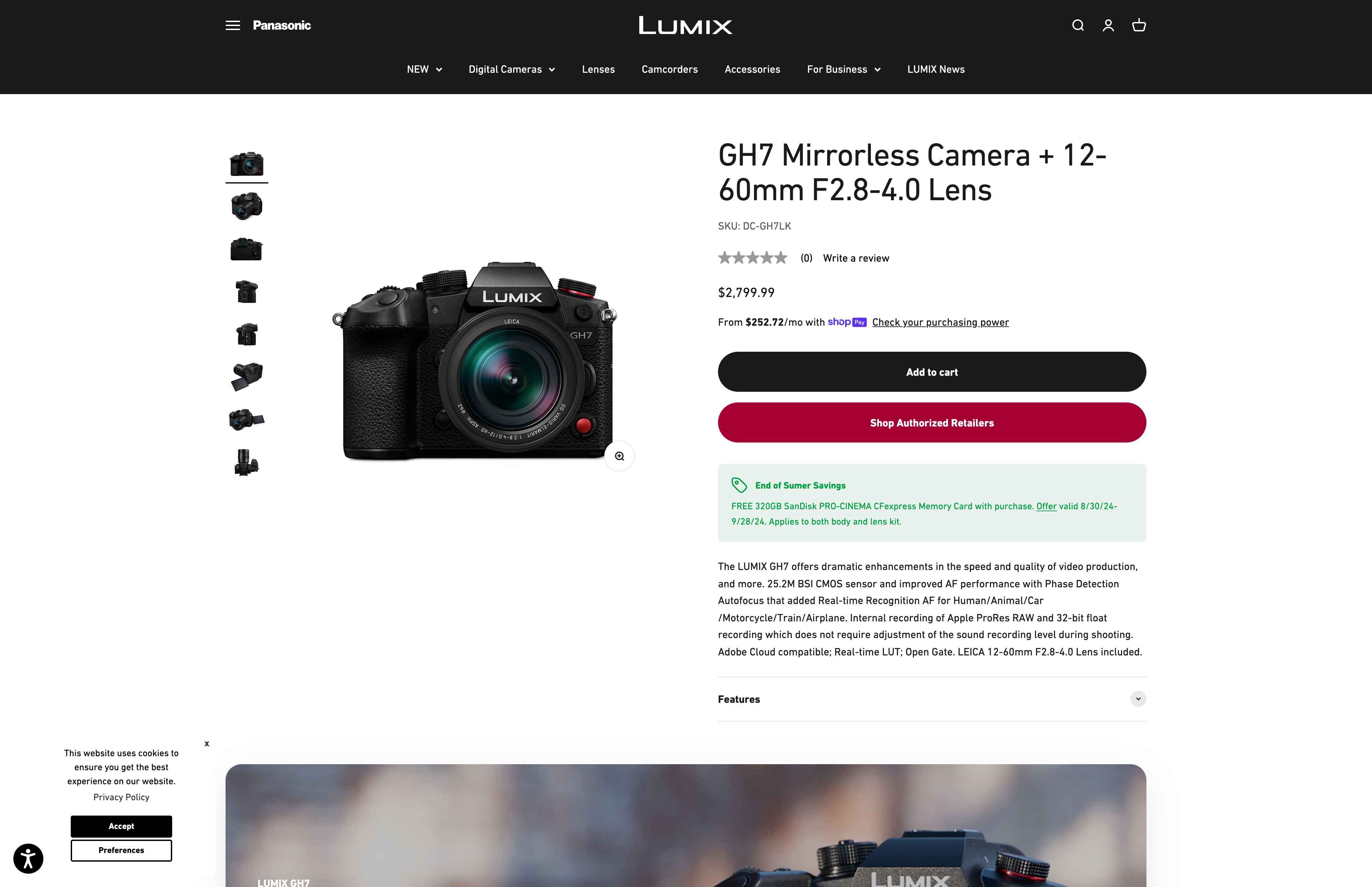 Panasonic screenshot 5