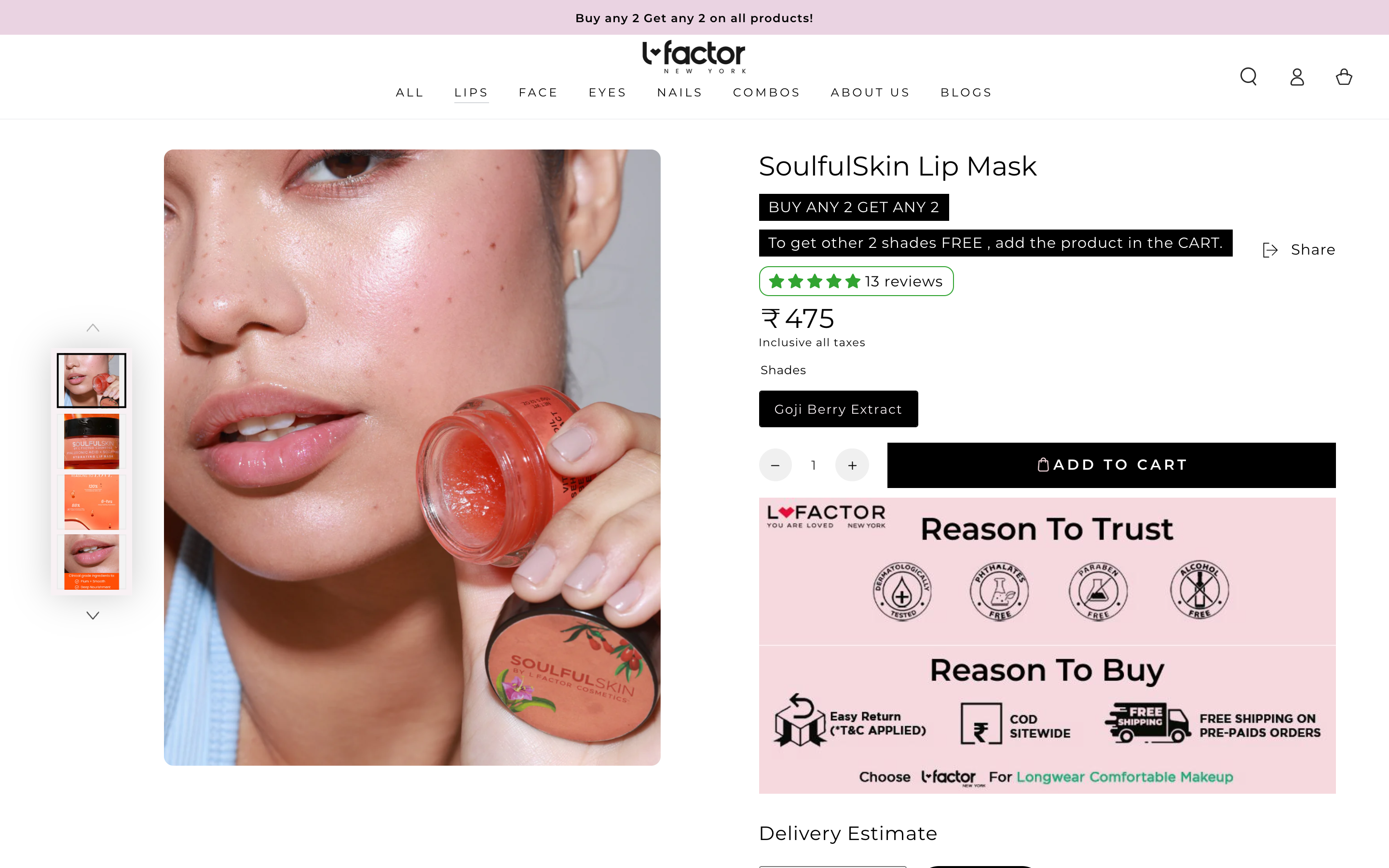 L Factor Cosmetics screenshot 4