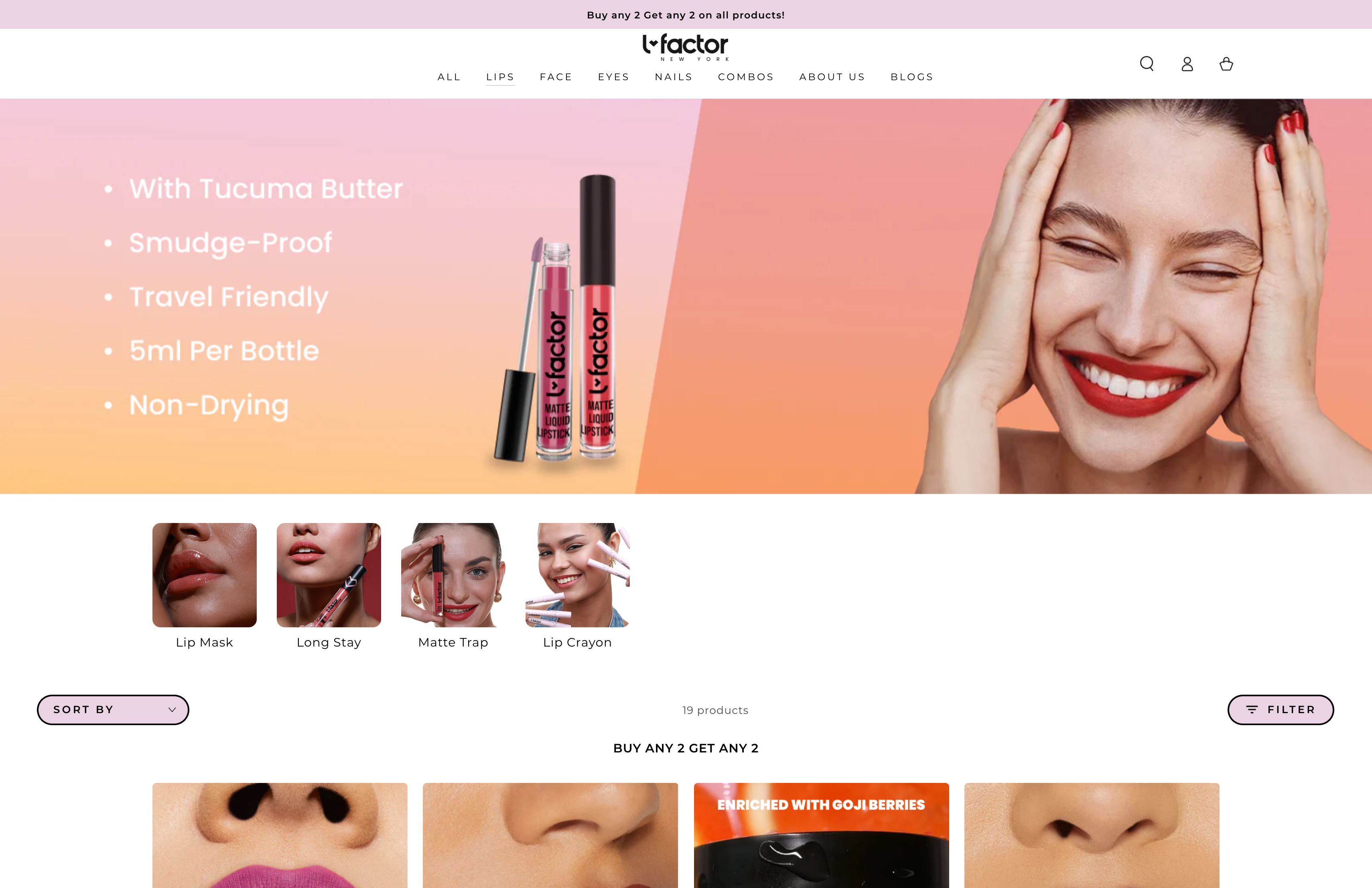 L Factor Cosmetics screenshot 2