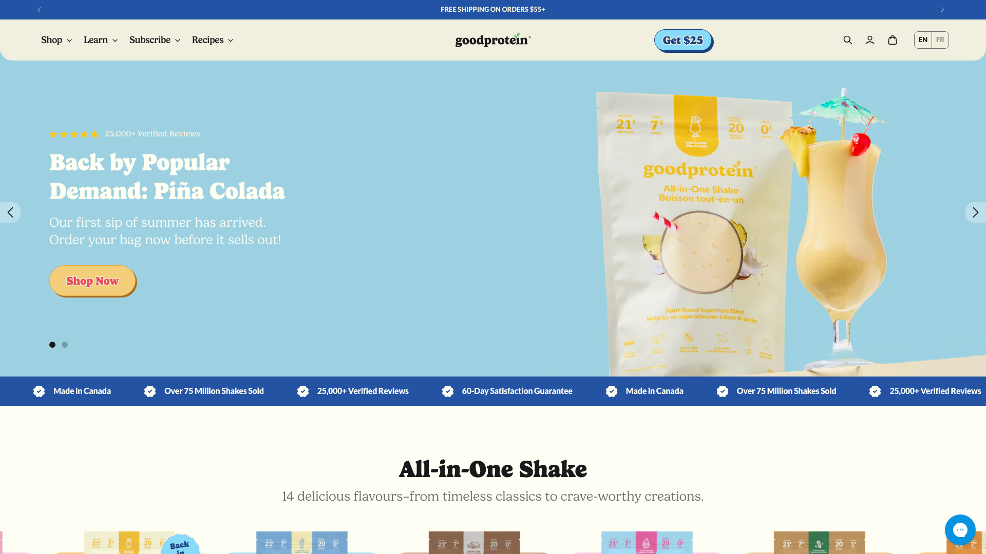 Canada | Good Protein – Shopify Plus | Empowering Business Growth