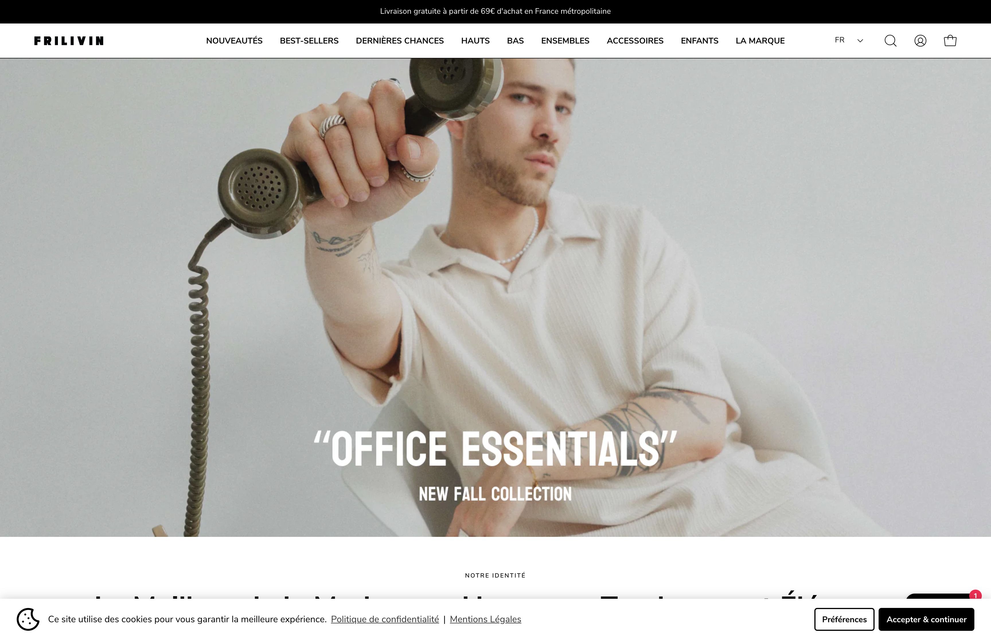 Frilivin - Marque de prêt à porter Paris screenshot 5