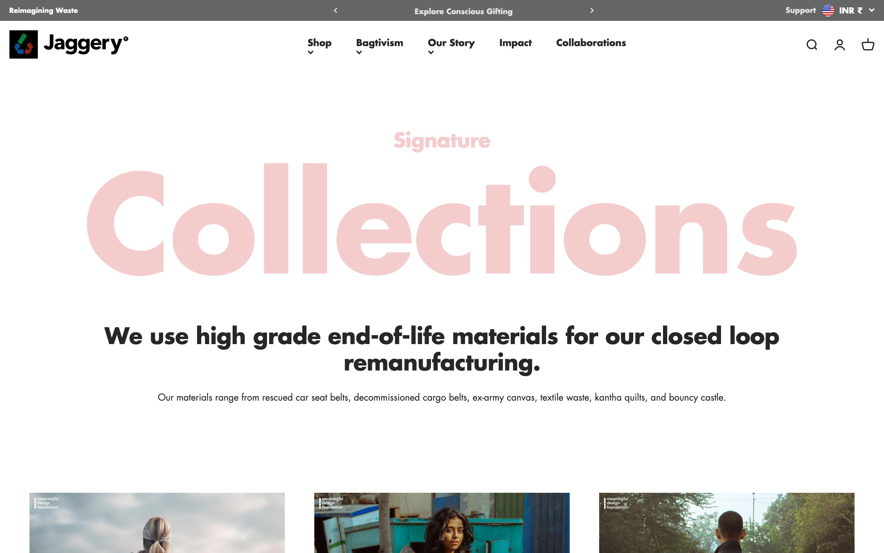 Orchestrating Impactful Transformation for Jaggerybags with KLoc screenshot
