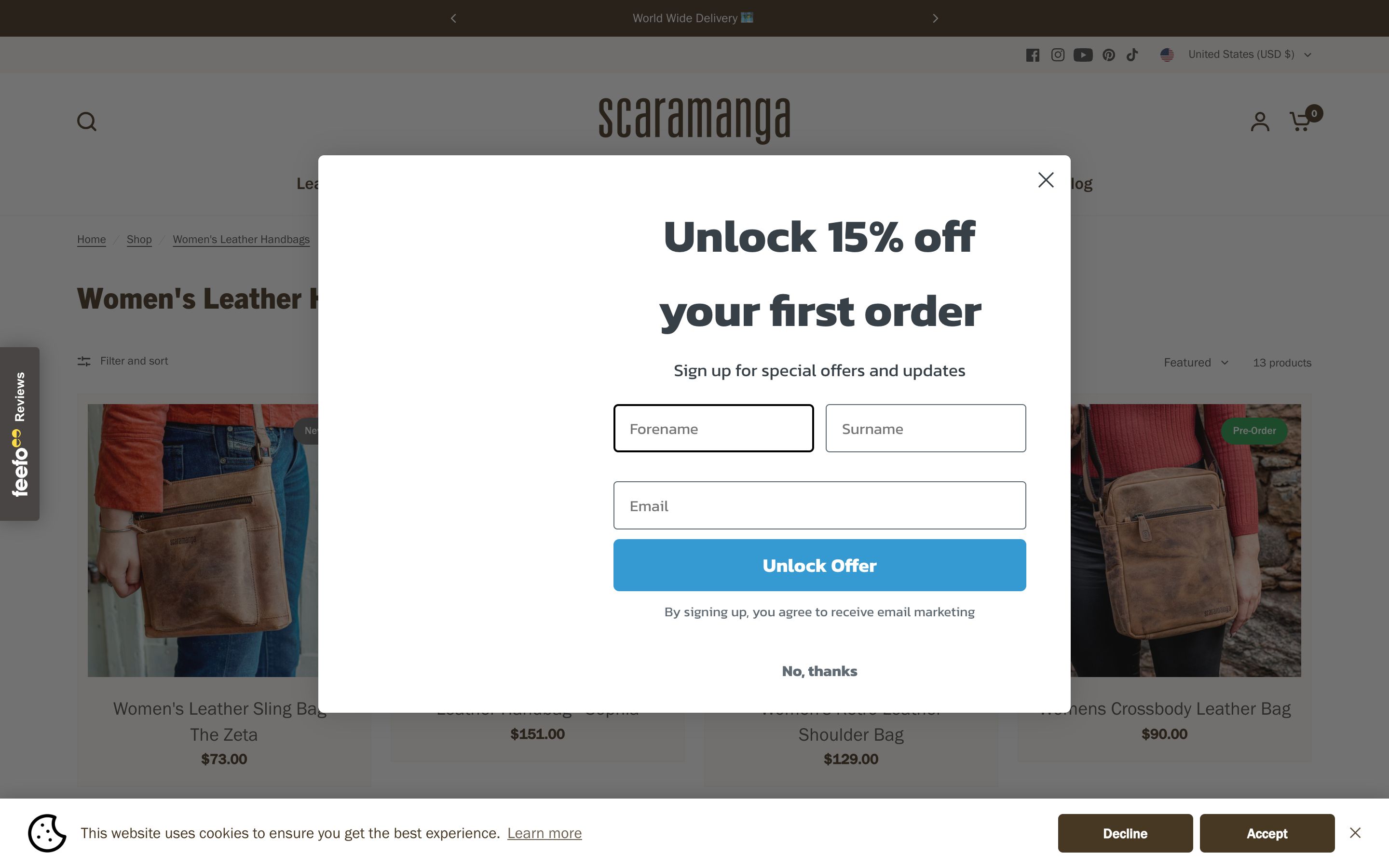 Migration and Customization for Scaramanga's Shopify Store