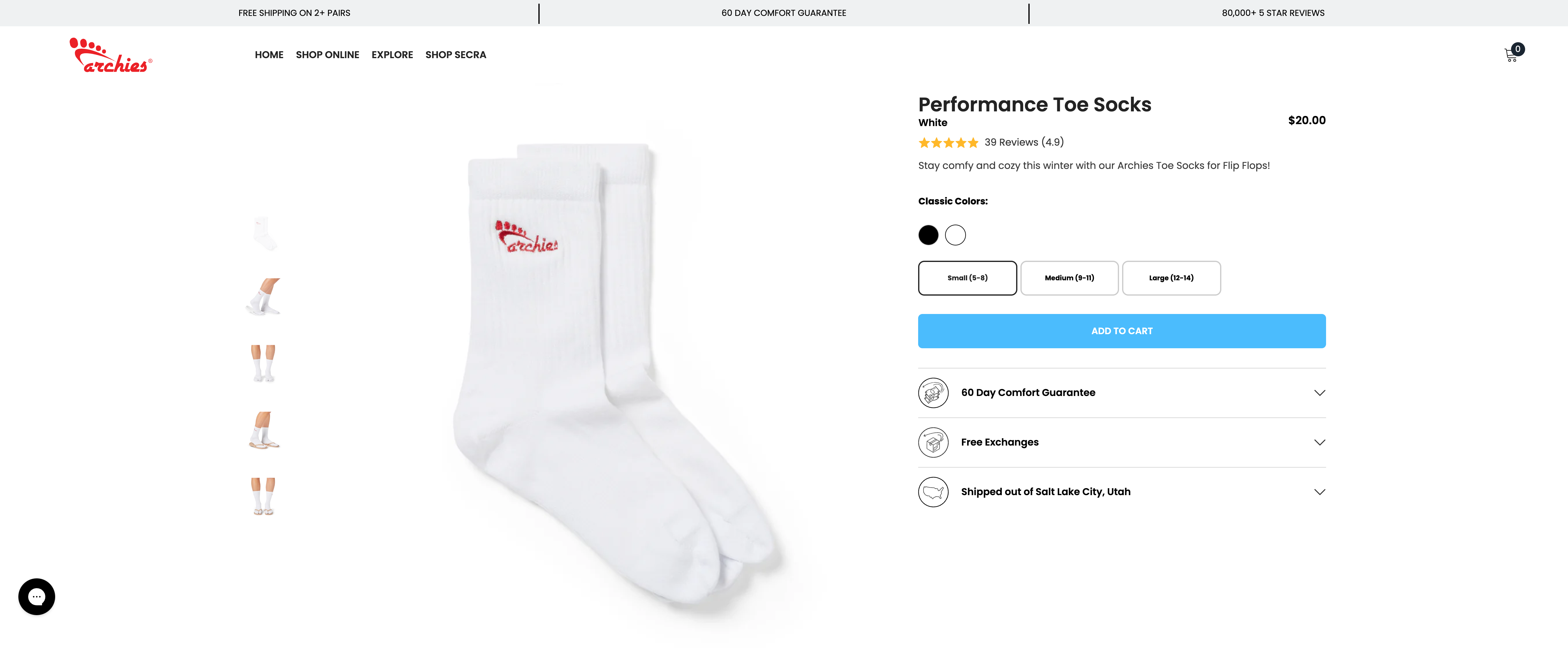 Archies Footwear screenshot 2