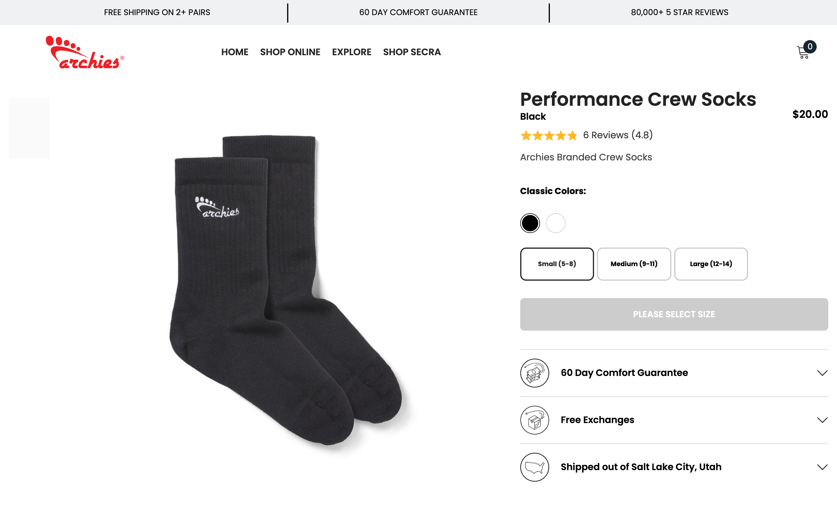 Archies Footwear screenshot 3