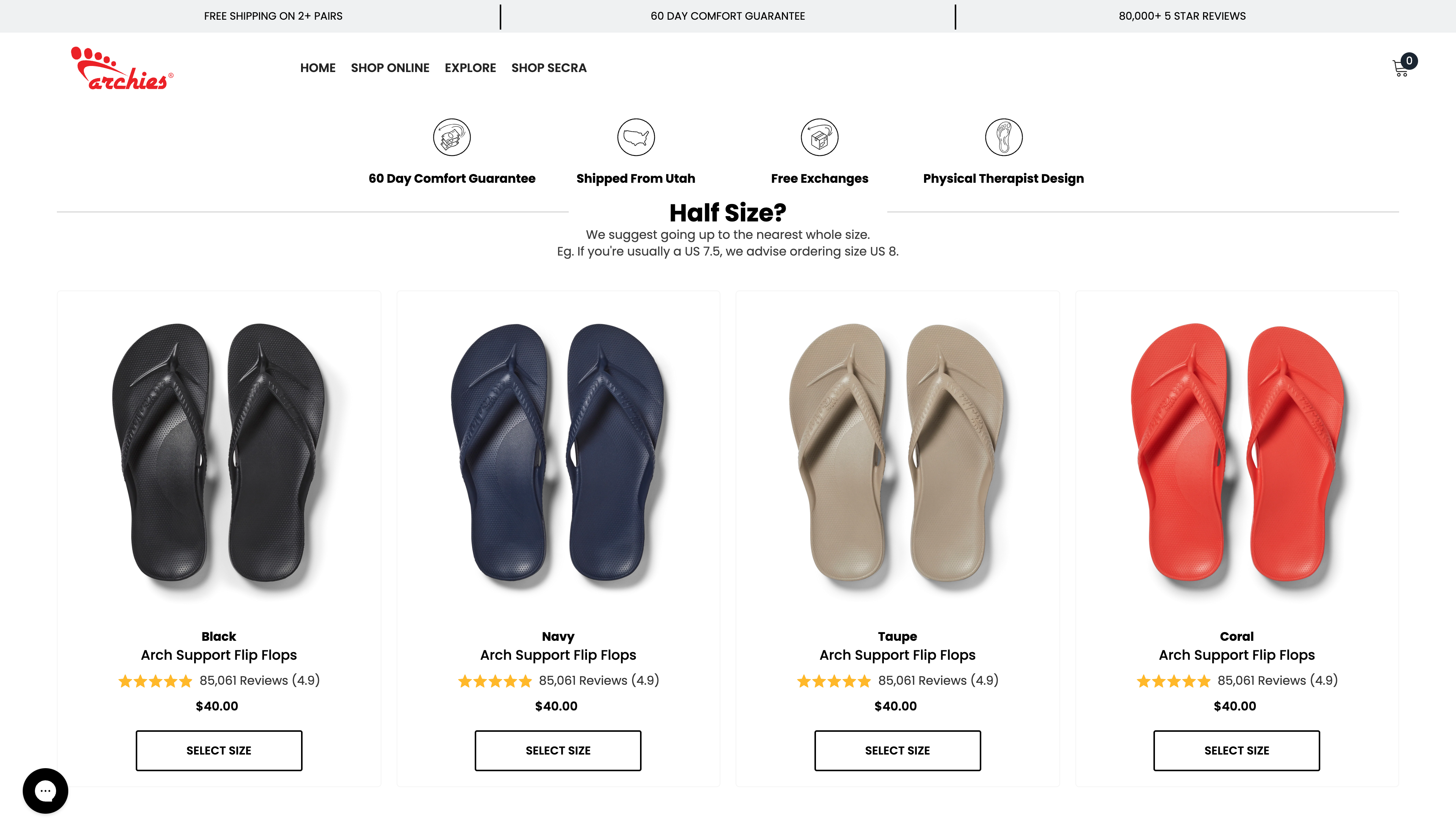 Archies Footwear screenshot 5