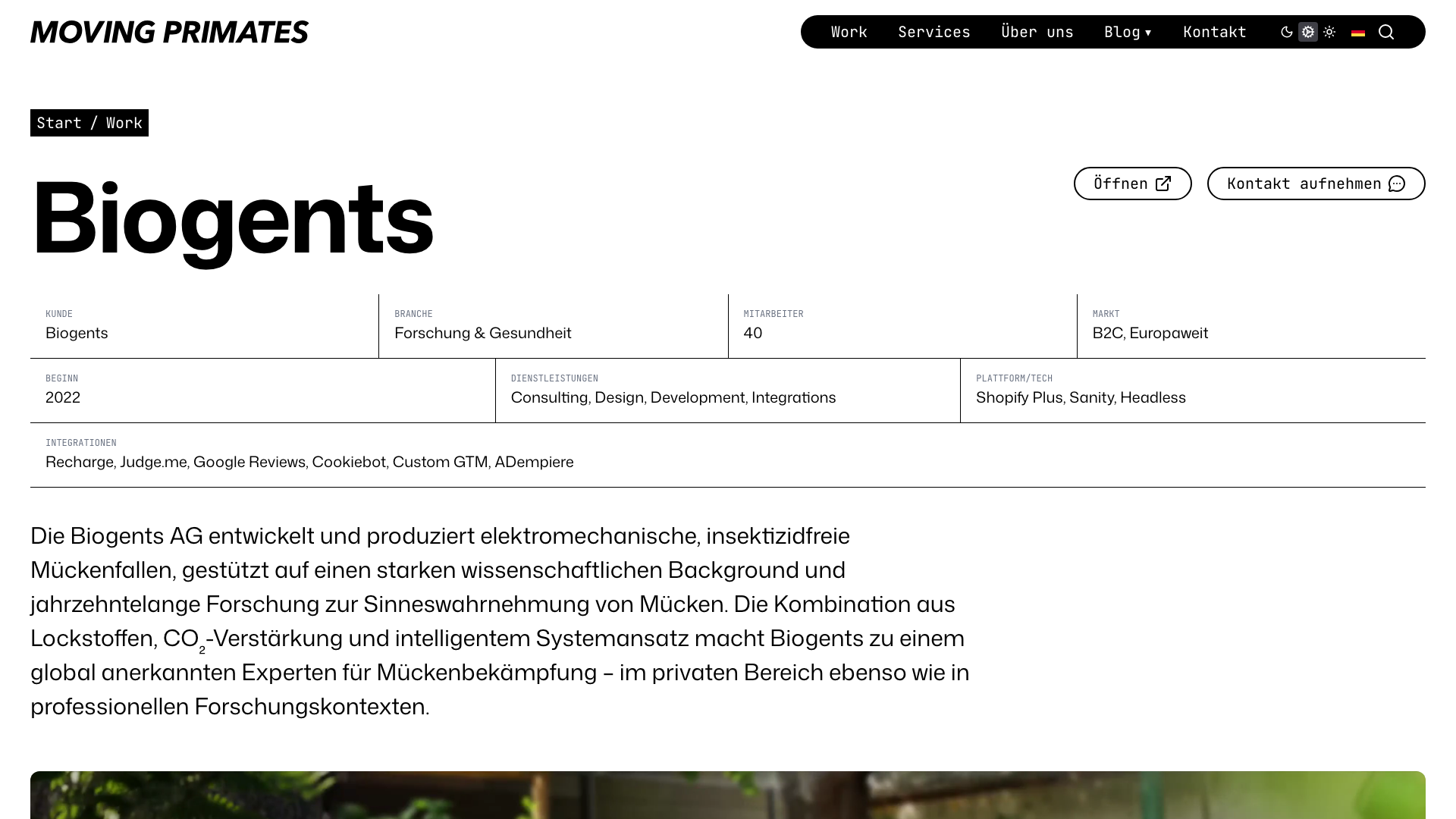 Biogents – Shopify Plus Headless