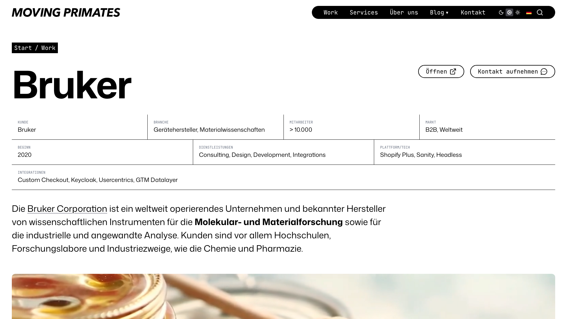 Bruker – Shopify Plus Headless