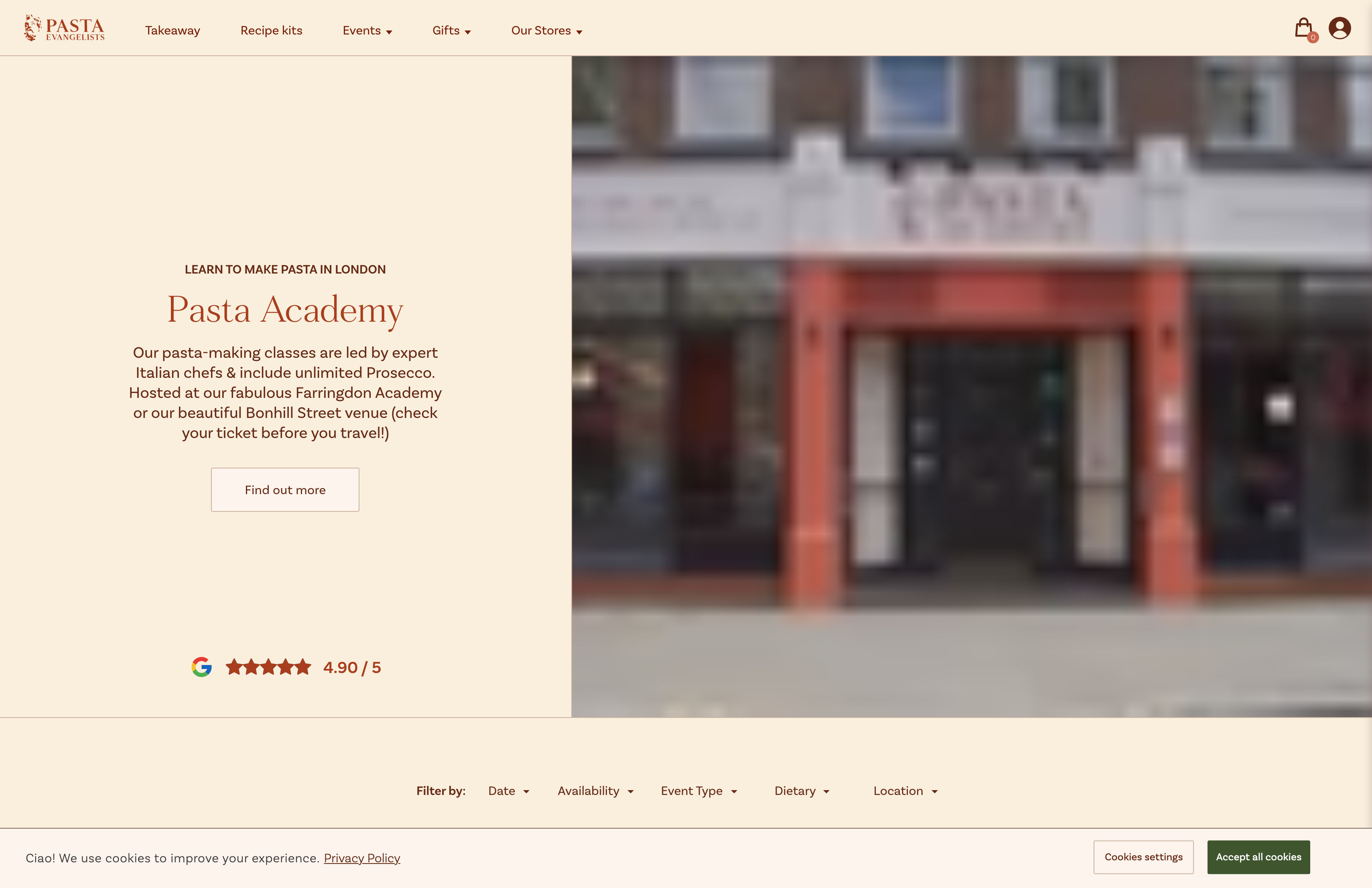 Customized Website Solutions for Pasta Evangelists: Unique Features & User Engagement