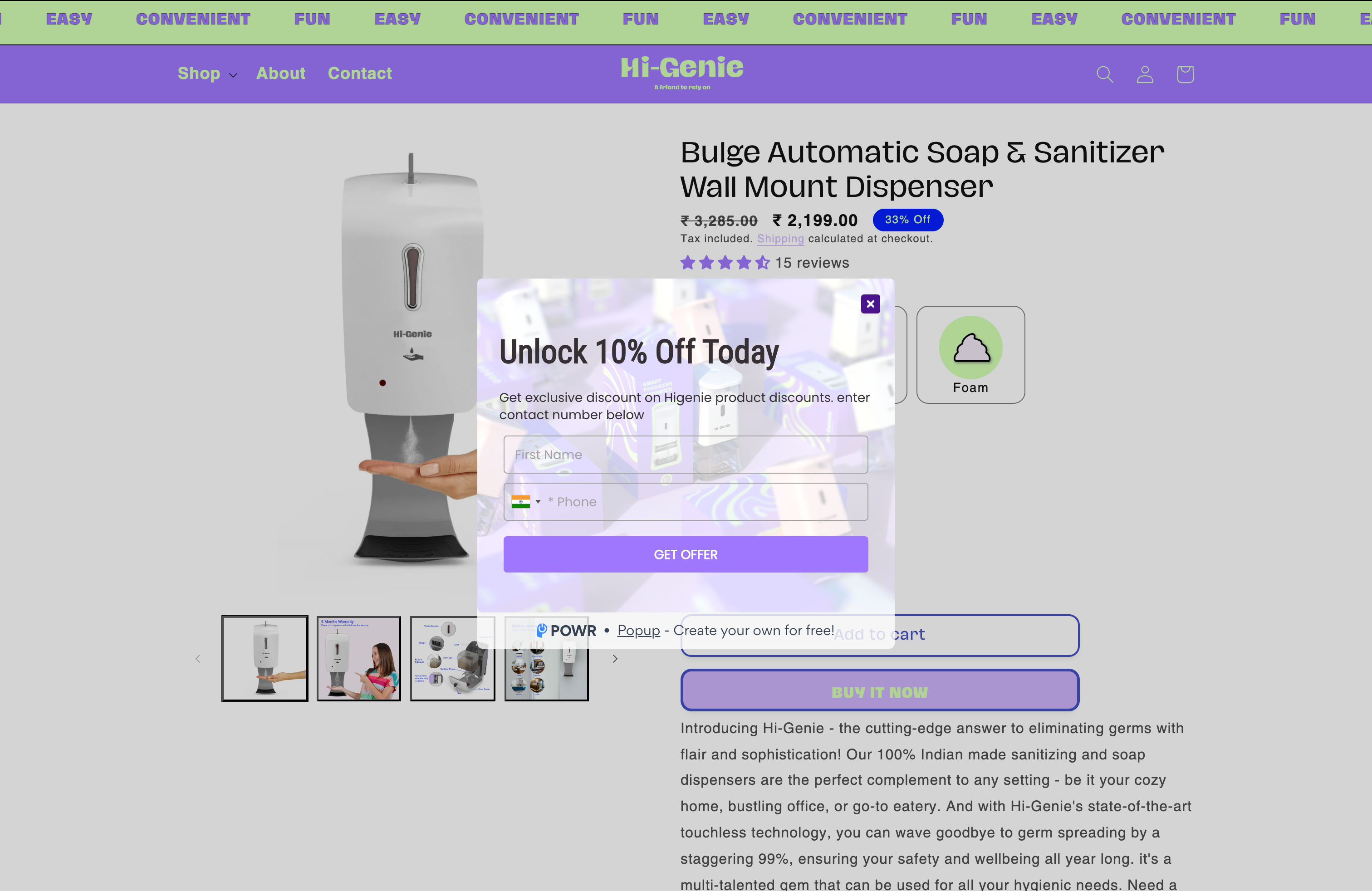 Higenie JSG screenshot 4