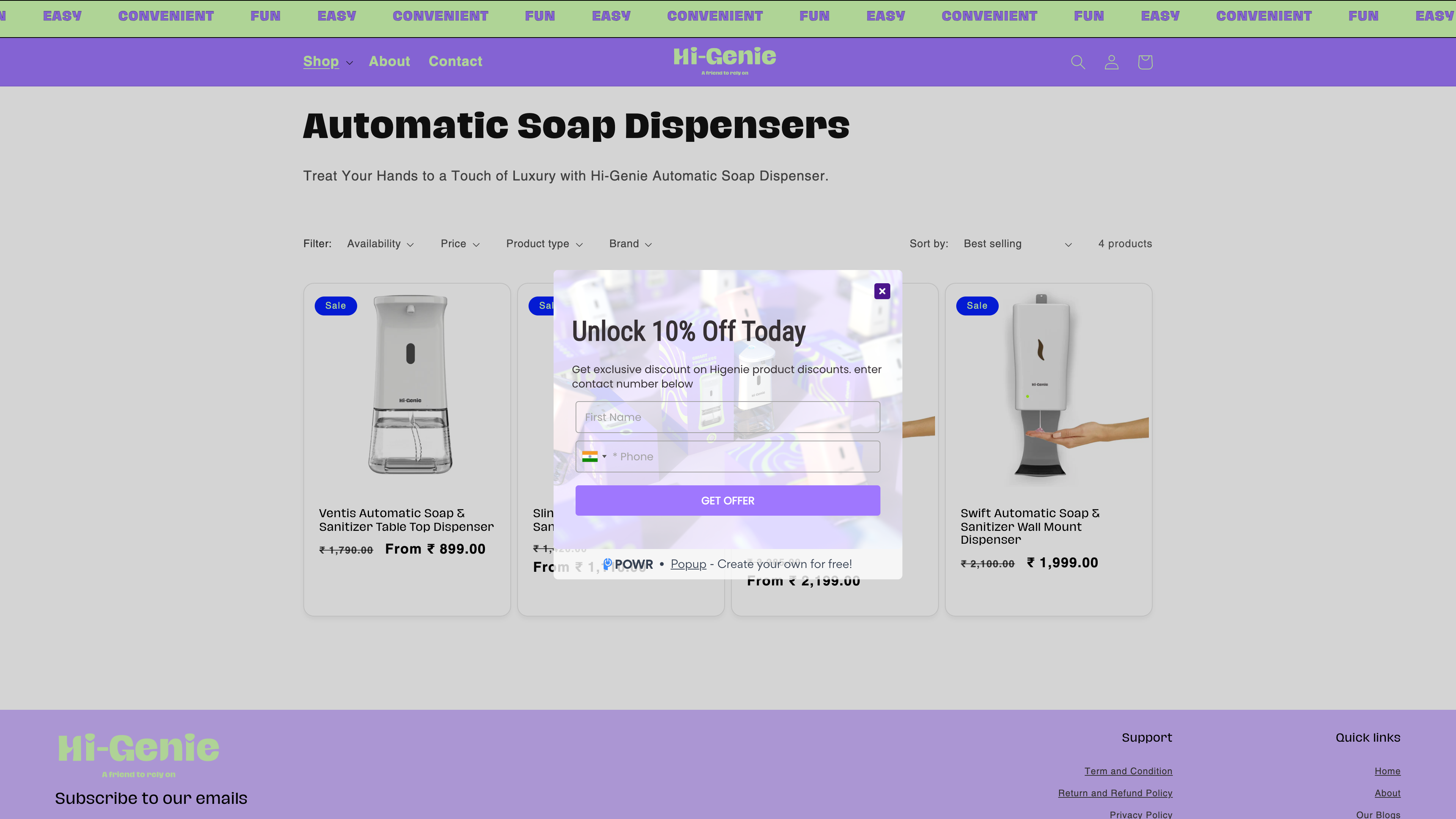 Higenie JSG screenshot 3