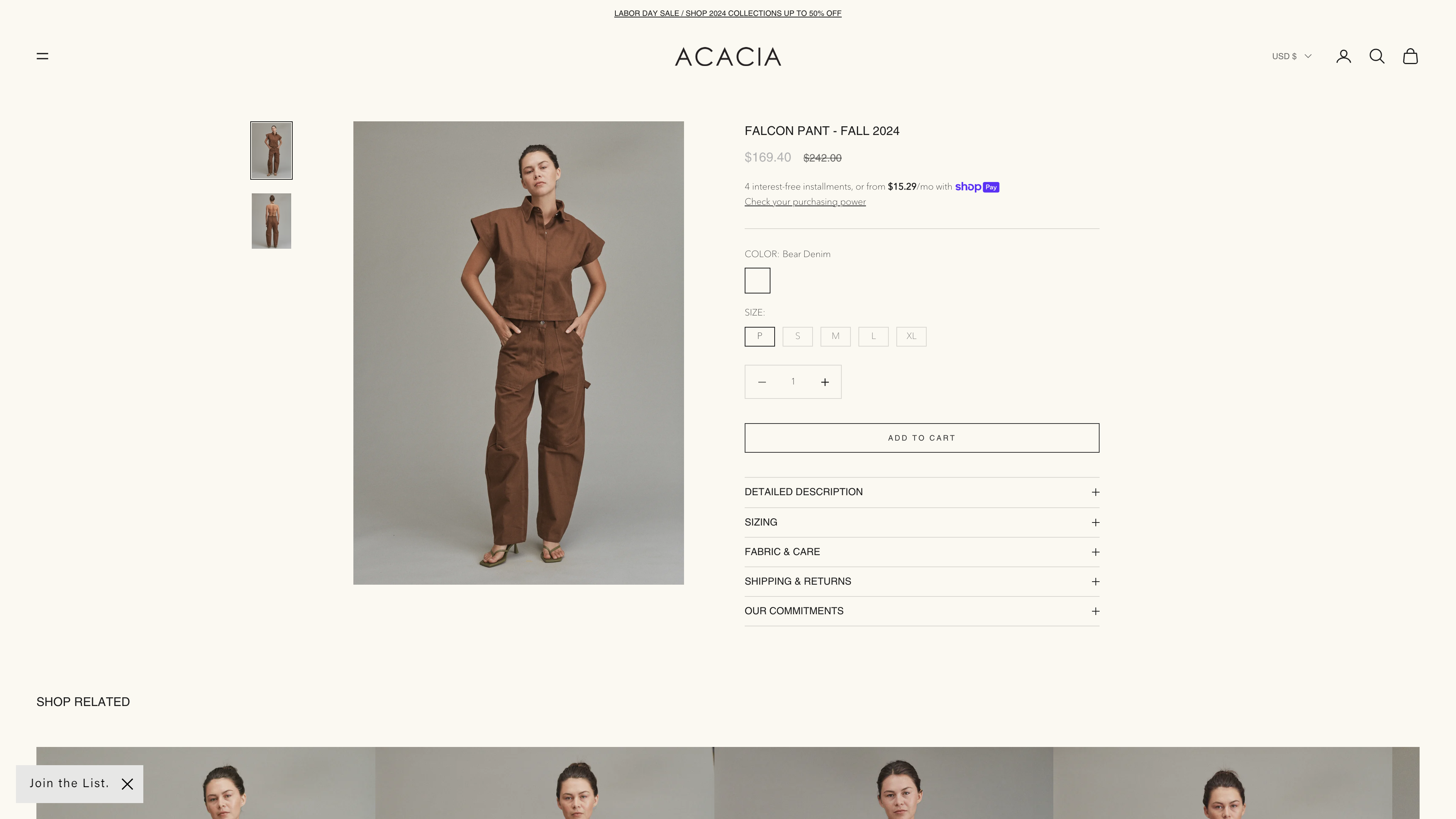 Acacia Shopify Theme Design screenshot 3