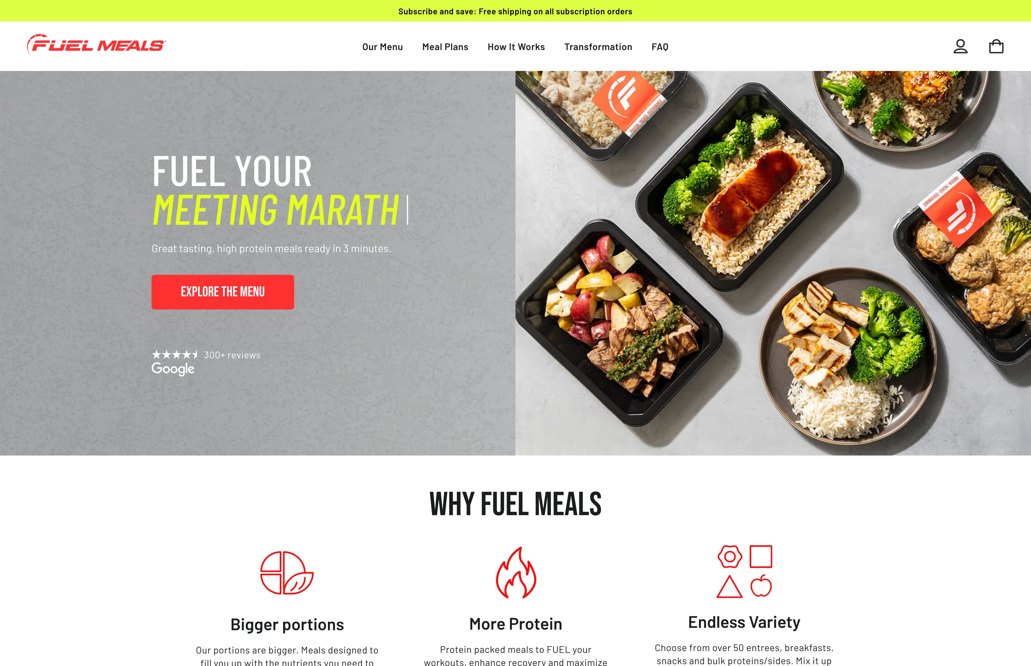 Fuel Meals  screenshot 4