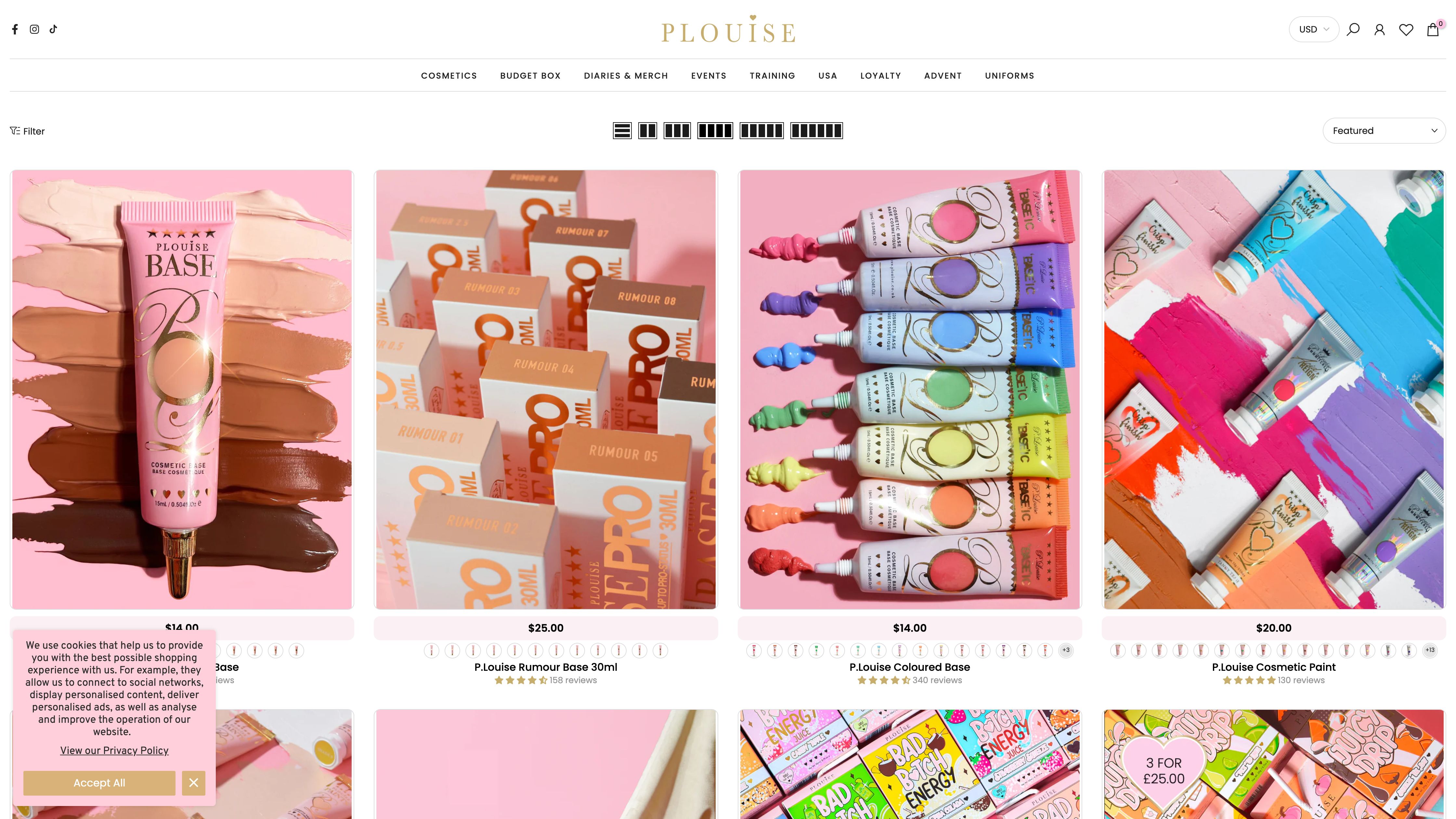 PLOUISE COSMETICS screenshot 2