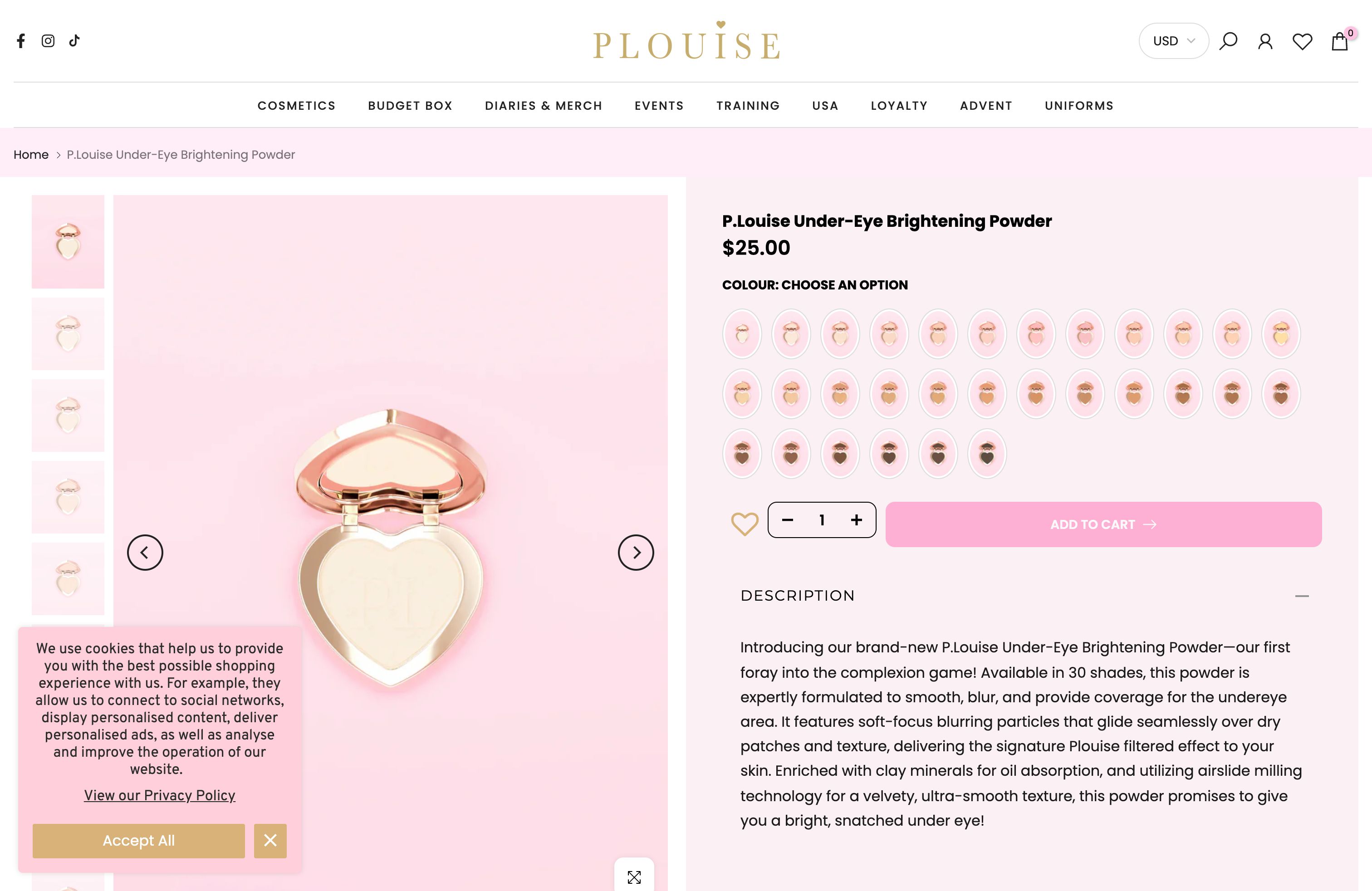 PLOUISE COSMETICS screenshot 3