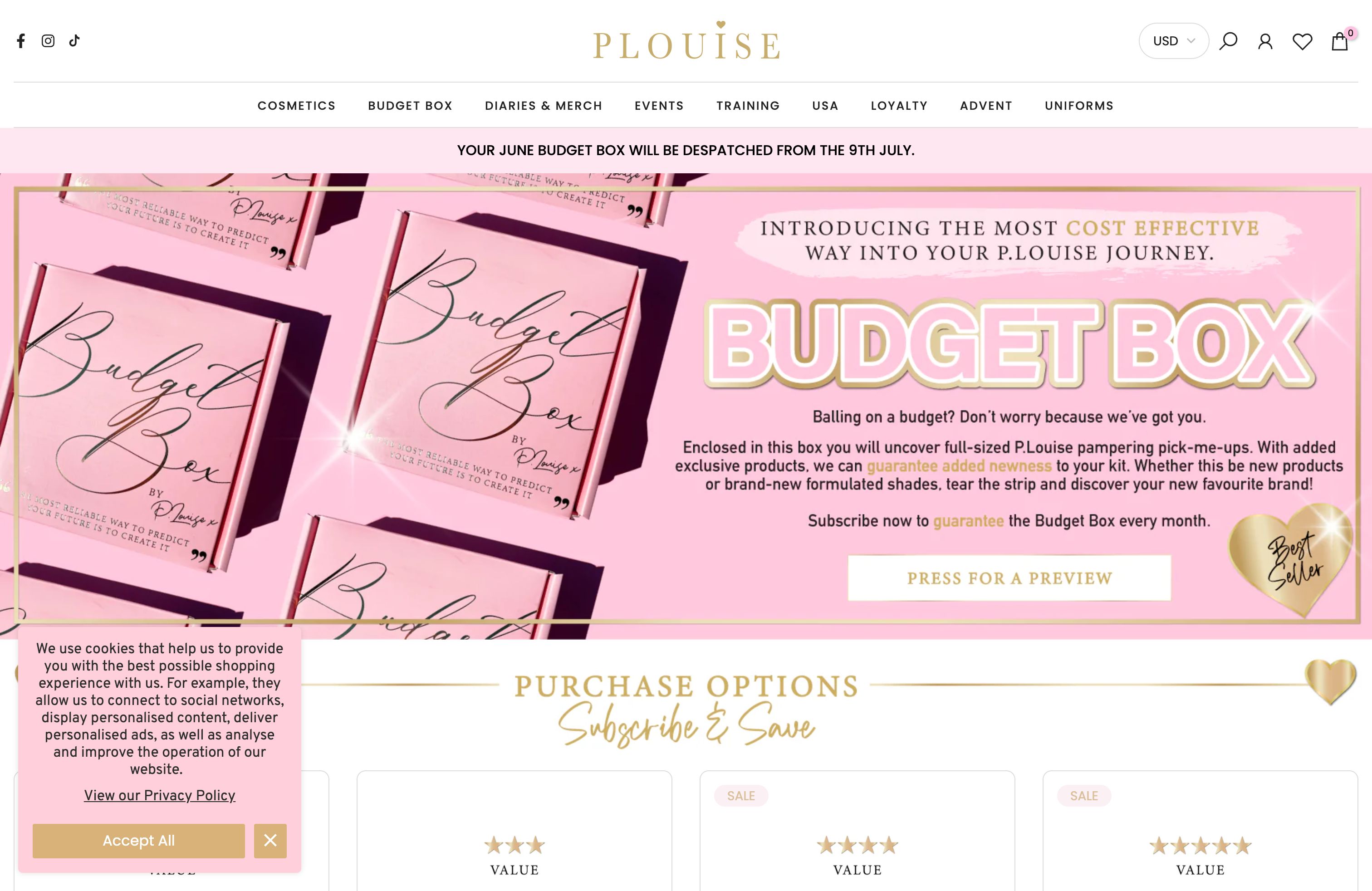 PLOUISE COSMETICS screenshot 4