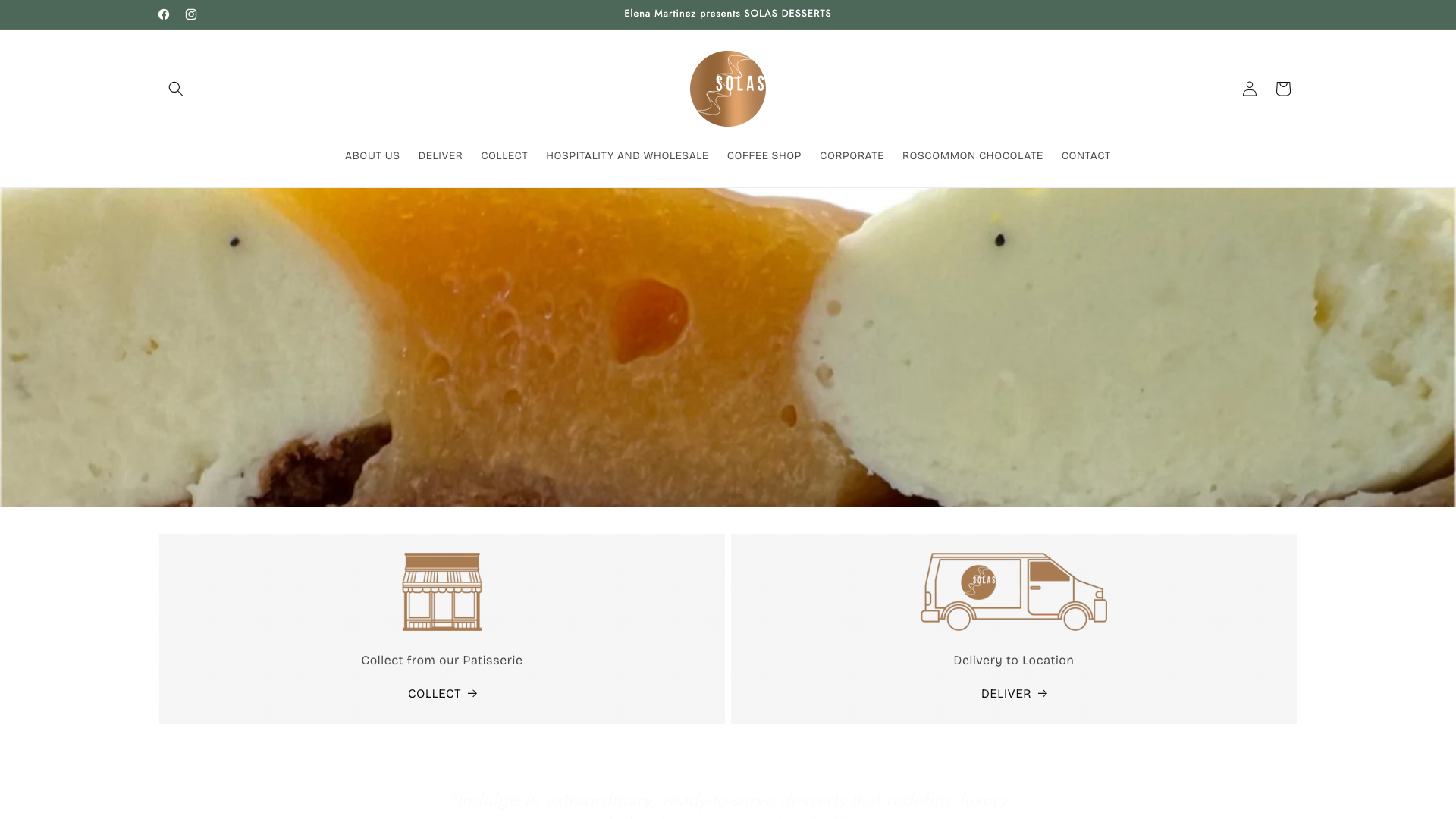 Solas Desserts