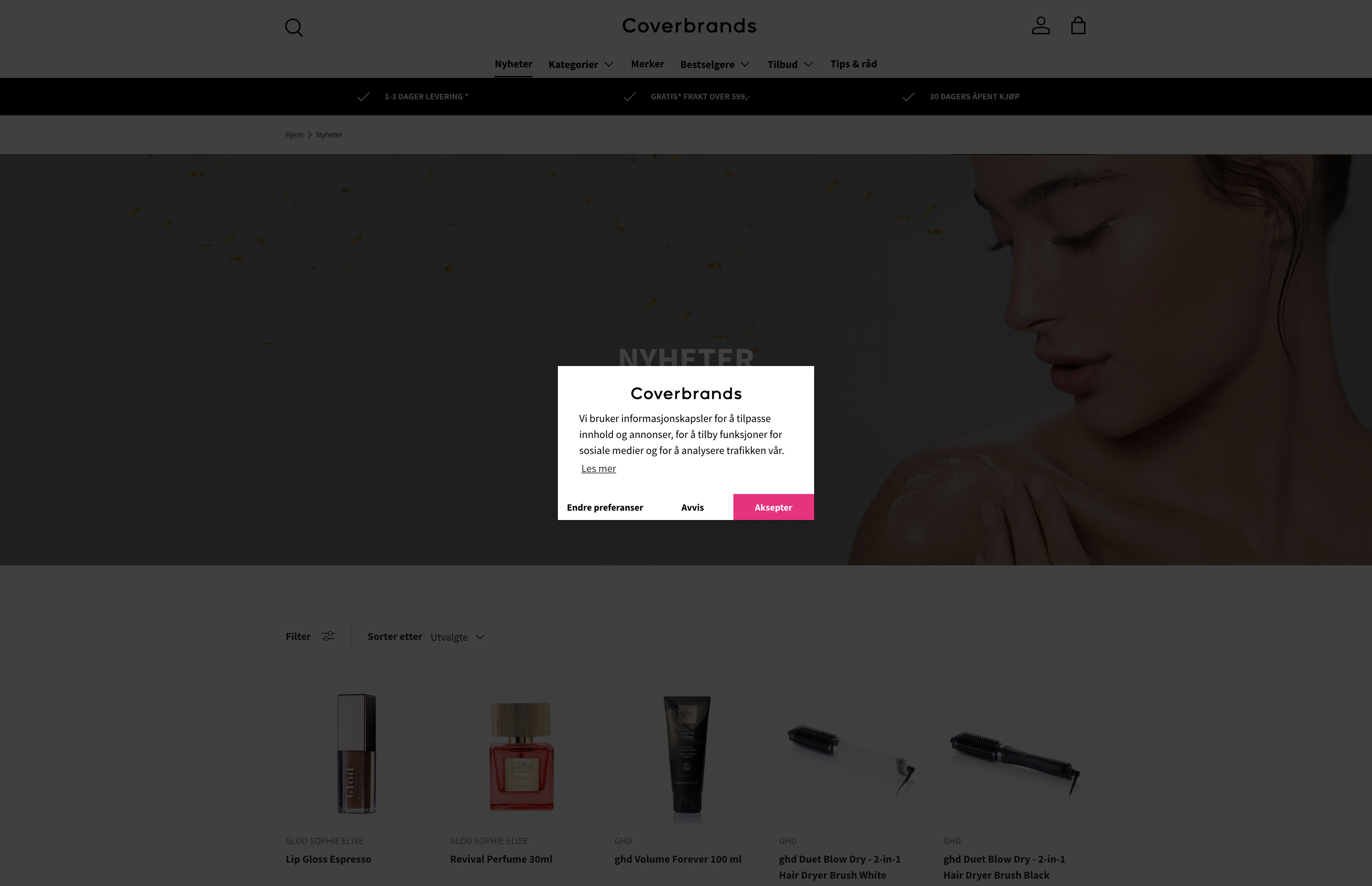 Coverbrands | Plus Migration, Process Improvement, Cost Savings screenshot