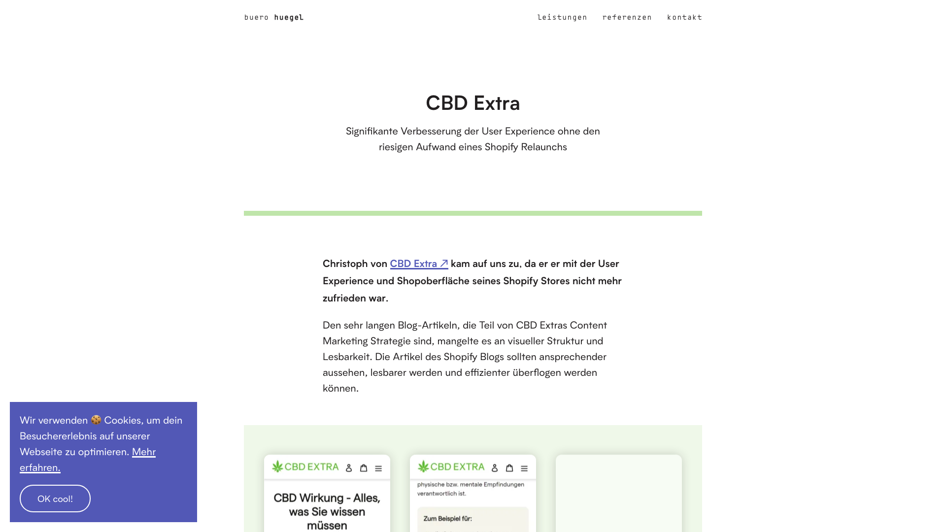 CBD Extra: UI & UX Facelift screenshot