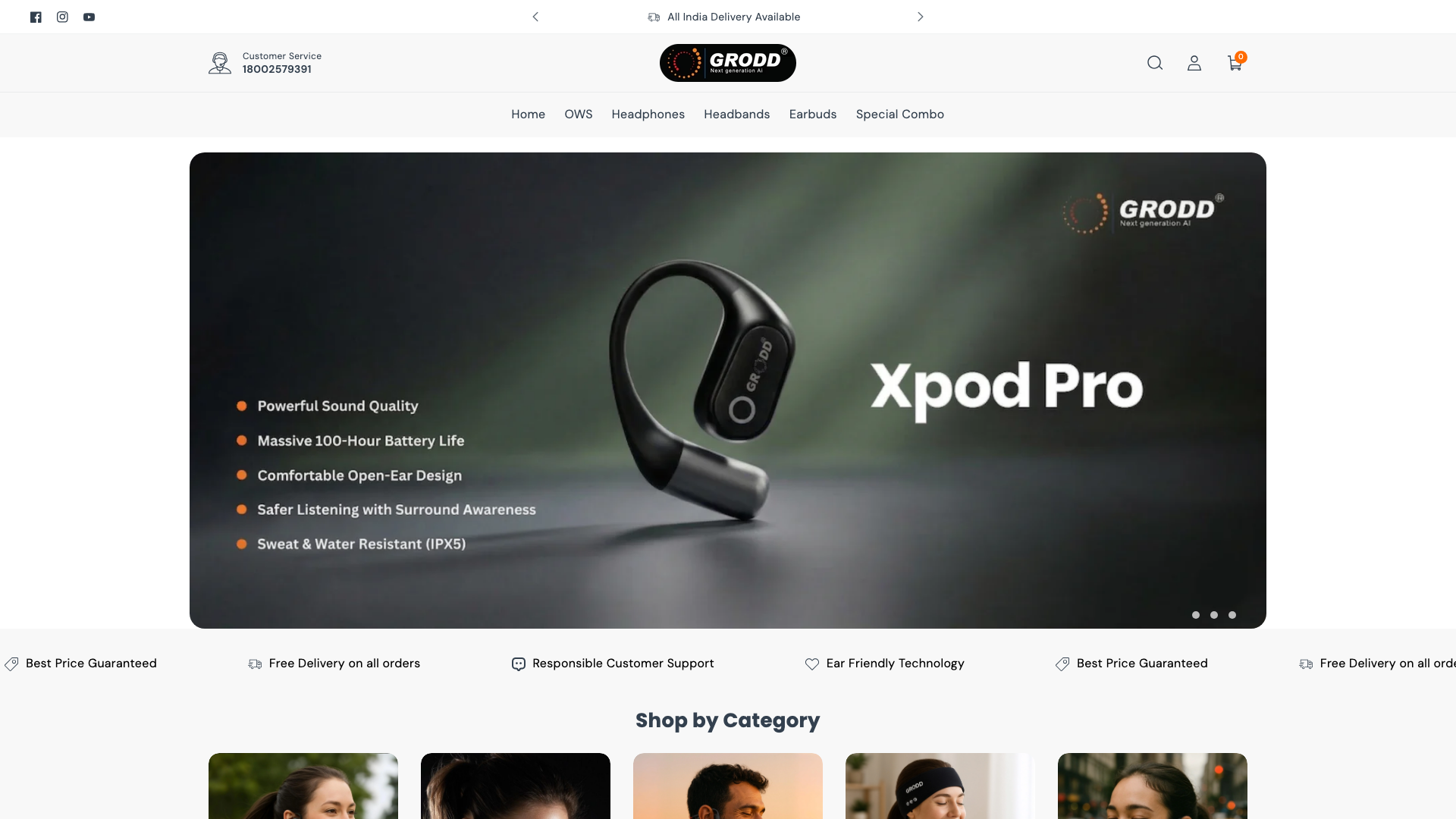 Complete Shopify Migration & Store Optimization for a Gadget Brand