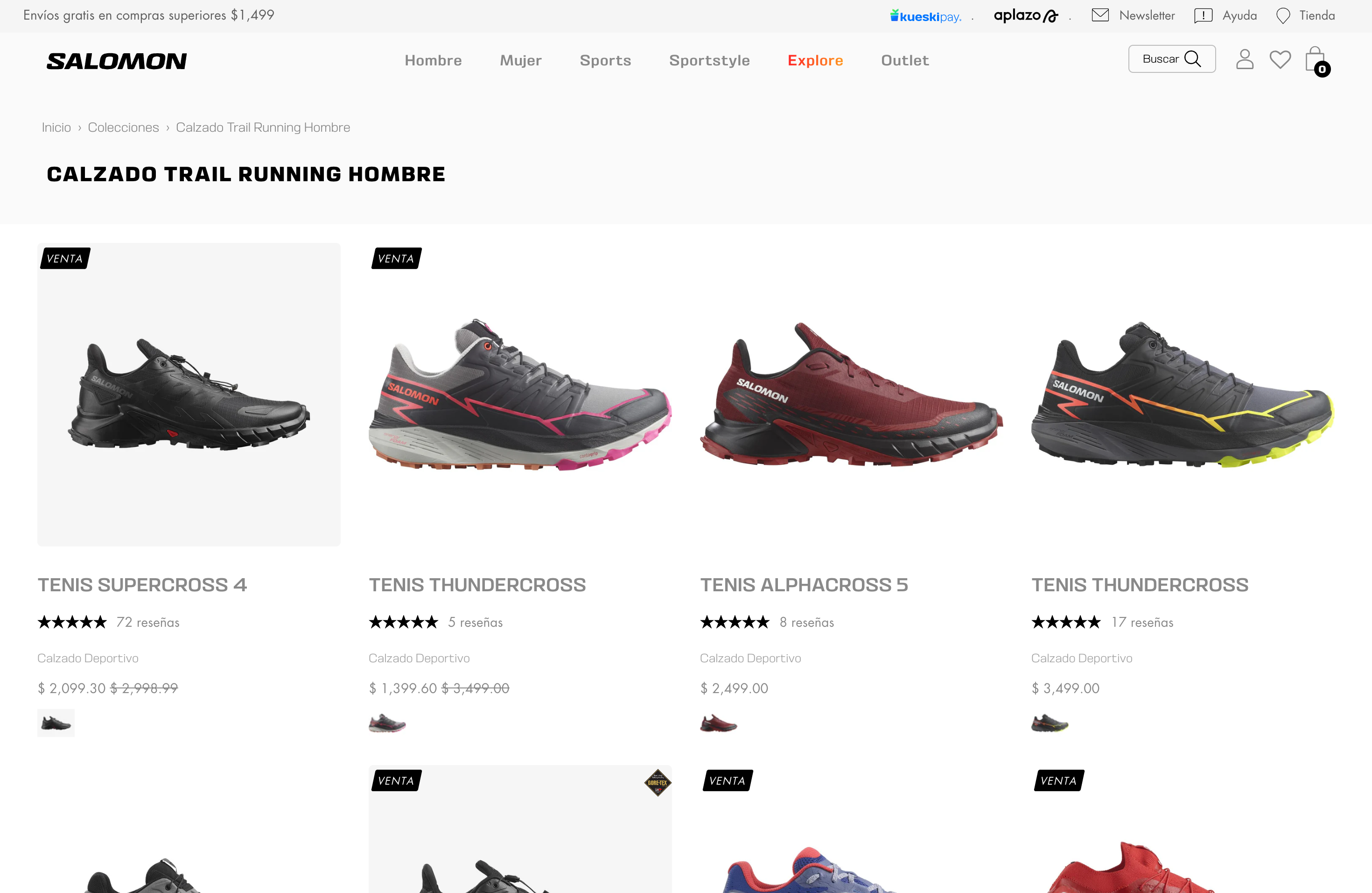 Salomon screenshot 2