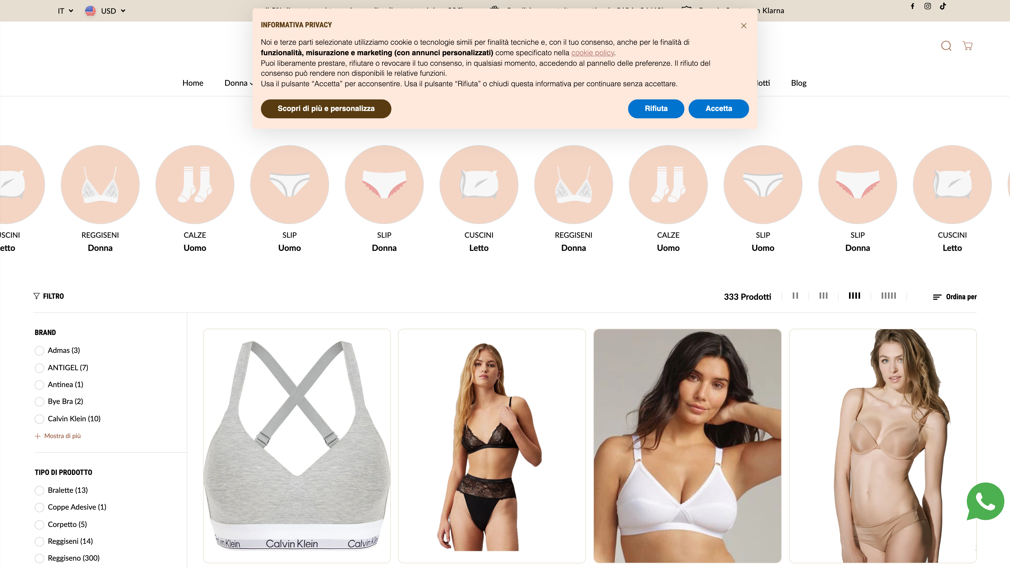 Eva Biancheria per la casa e intimo Donna con Uomo e bambini. screenshot 2