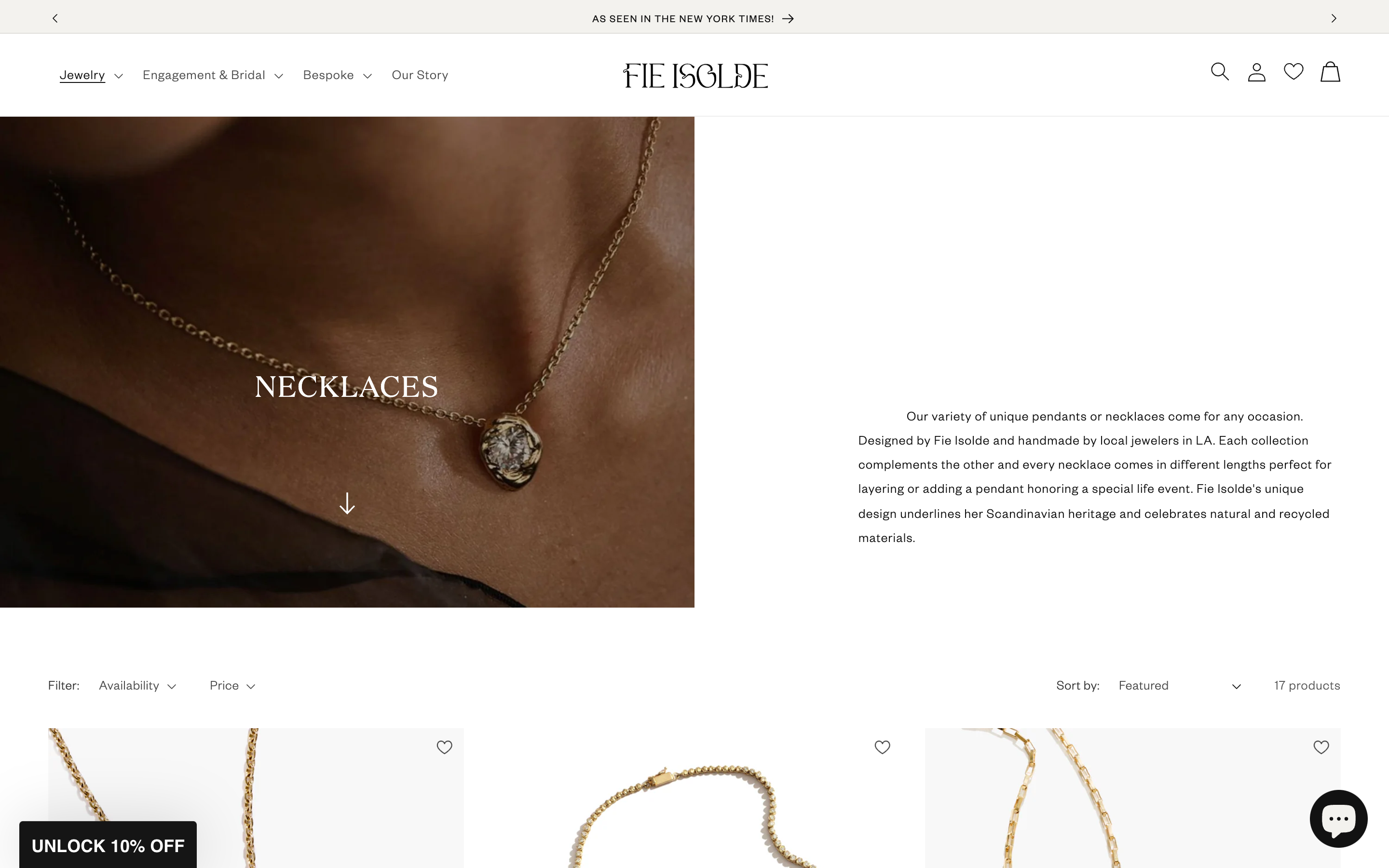 Expert Shopify Development: Fie Isolde Case Study screenshot 3