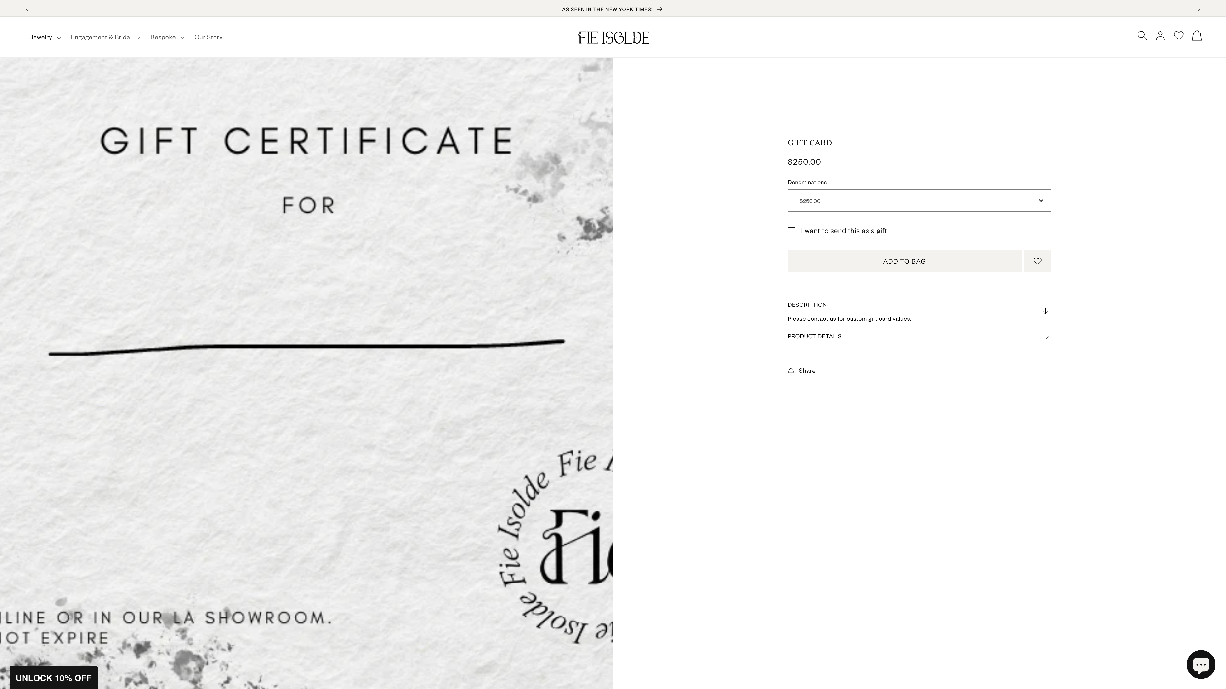 Expert Shopify Development: Fie Isolde Case Study screenshot 4