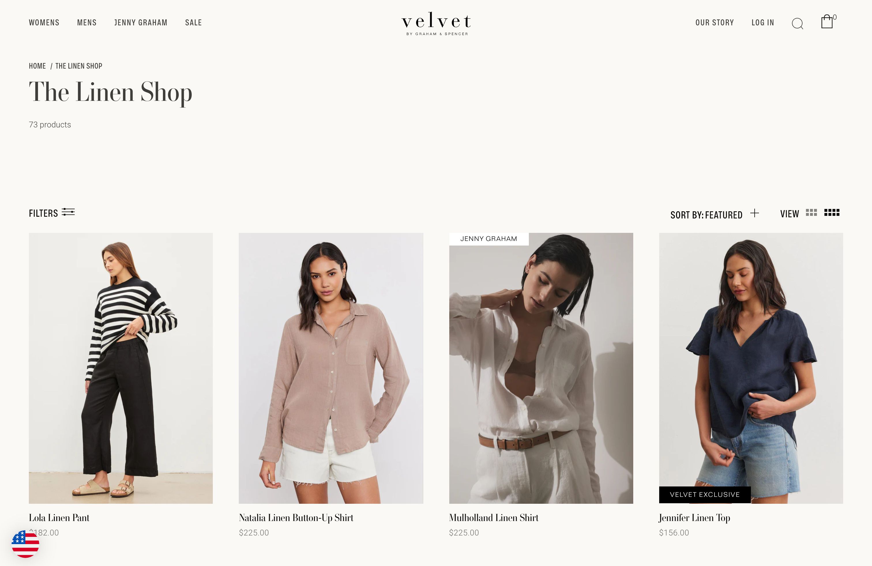 Successful Shopify POS Transition for Velvet by Graham & Spencer