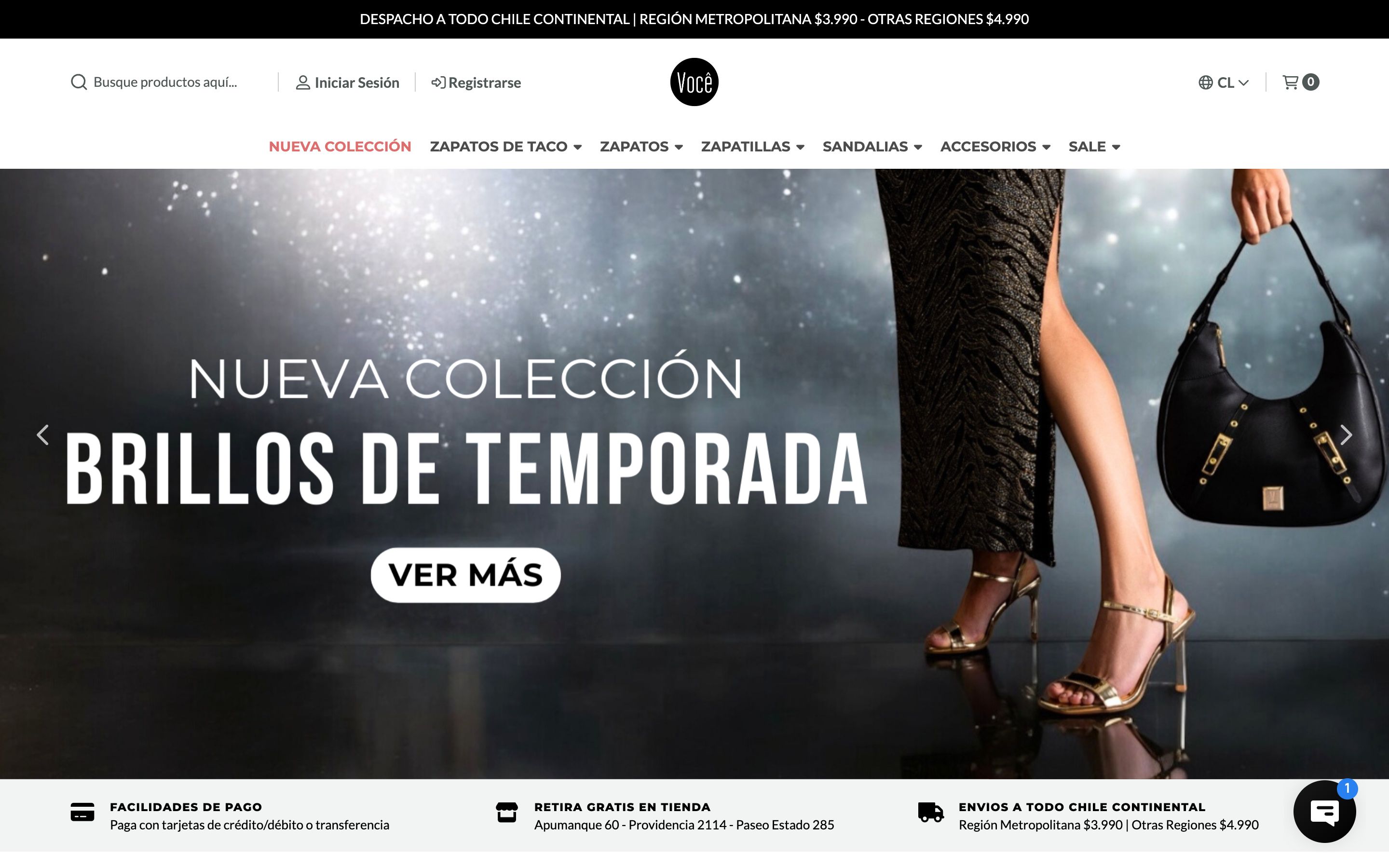 Tienda Voce screenshot