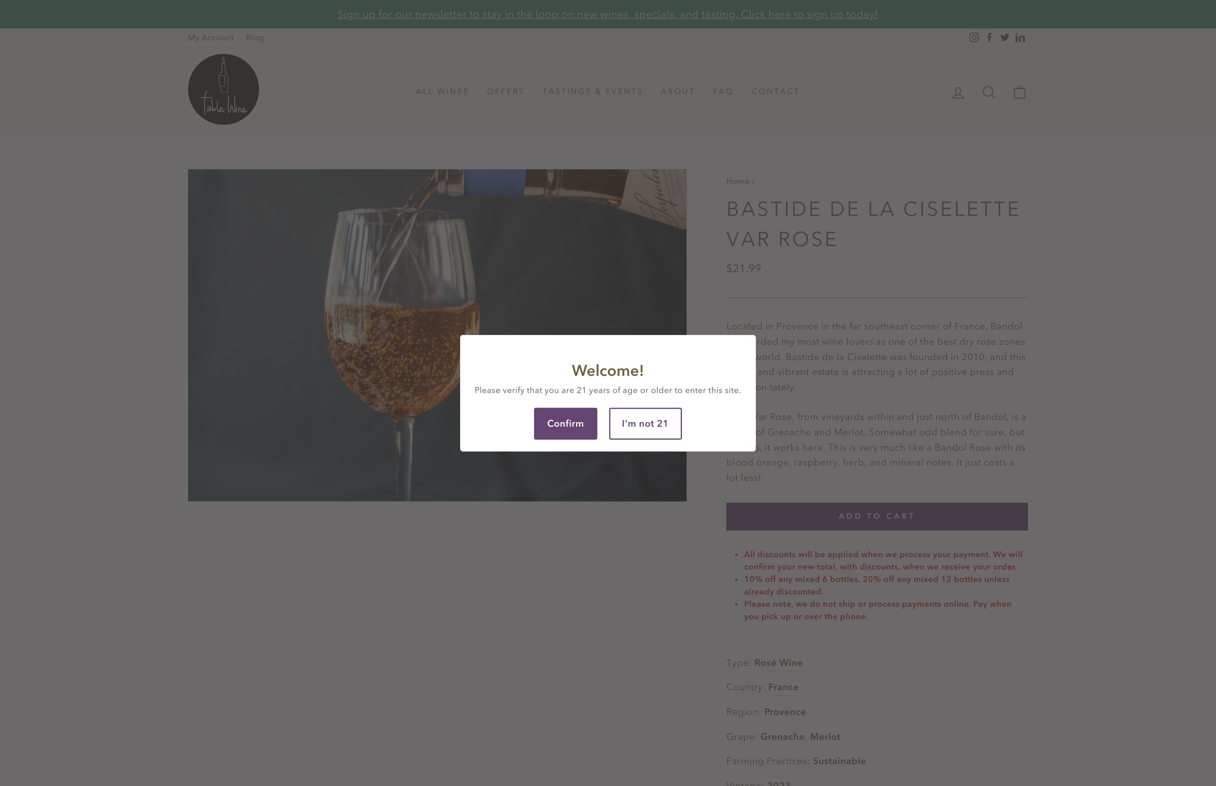 Table Wine Asheville screenshot 5