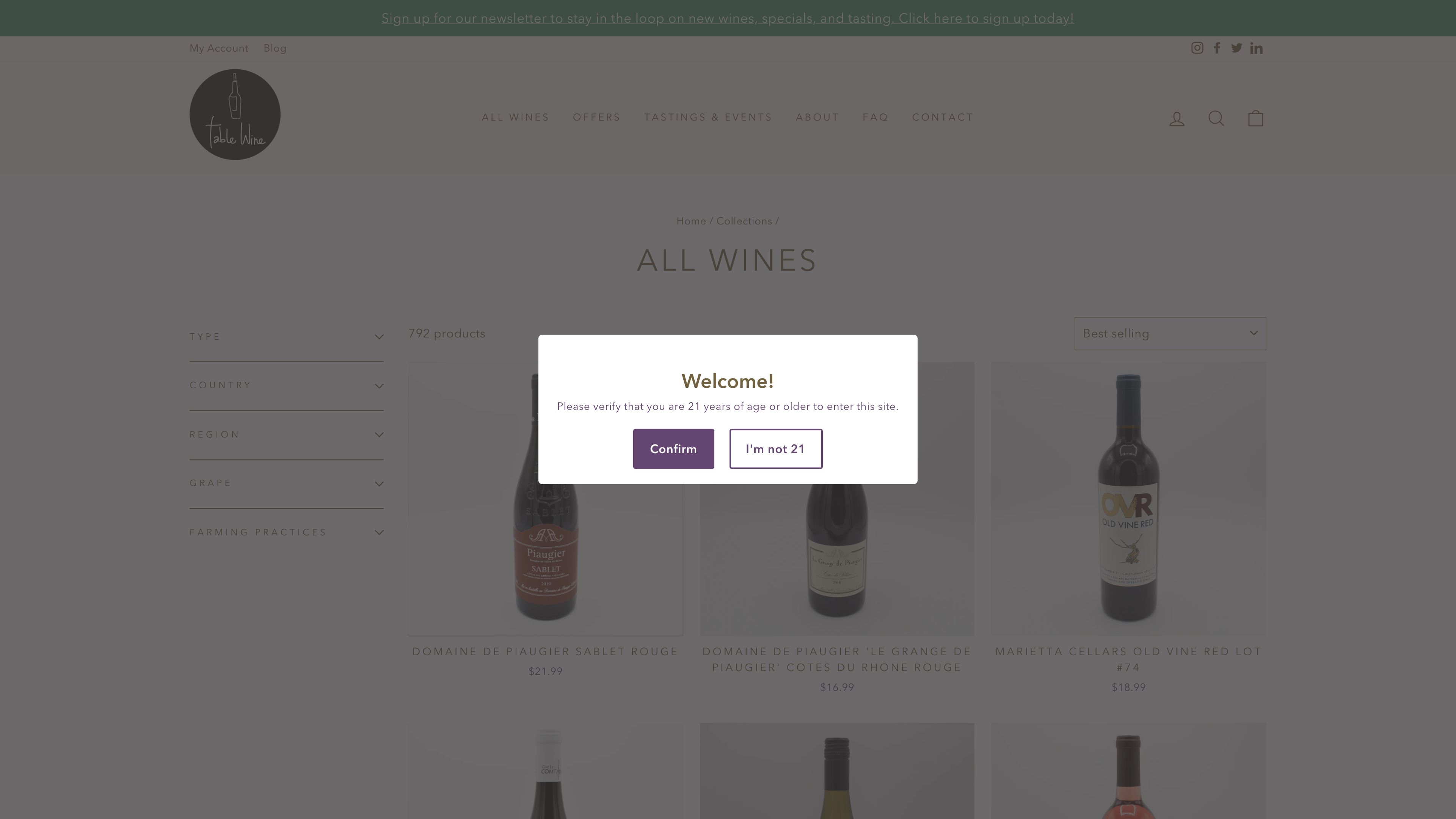 Table Wine Asheville screenshot 3