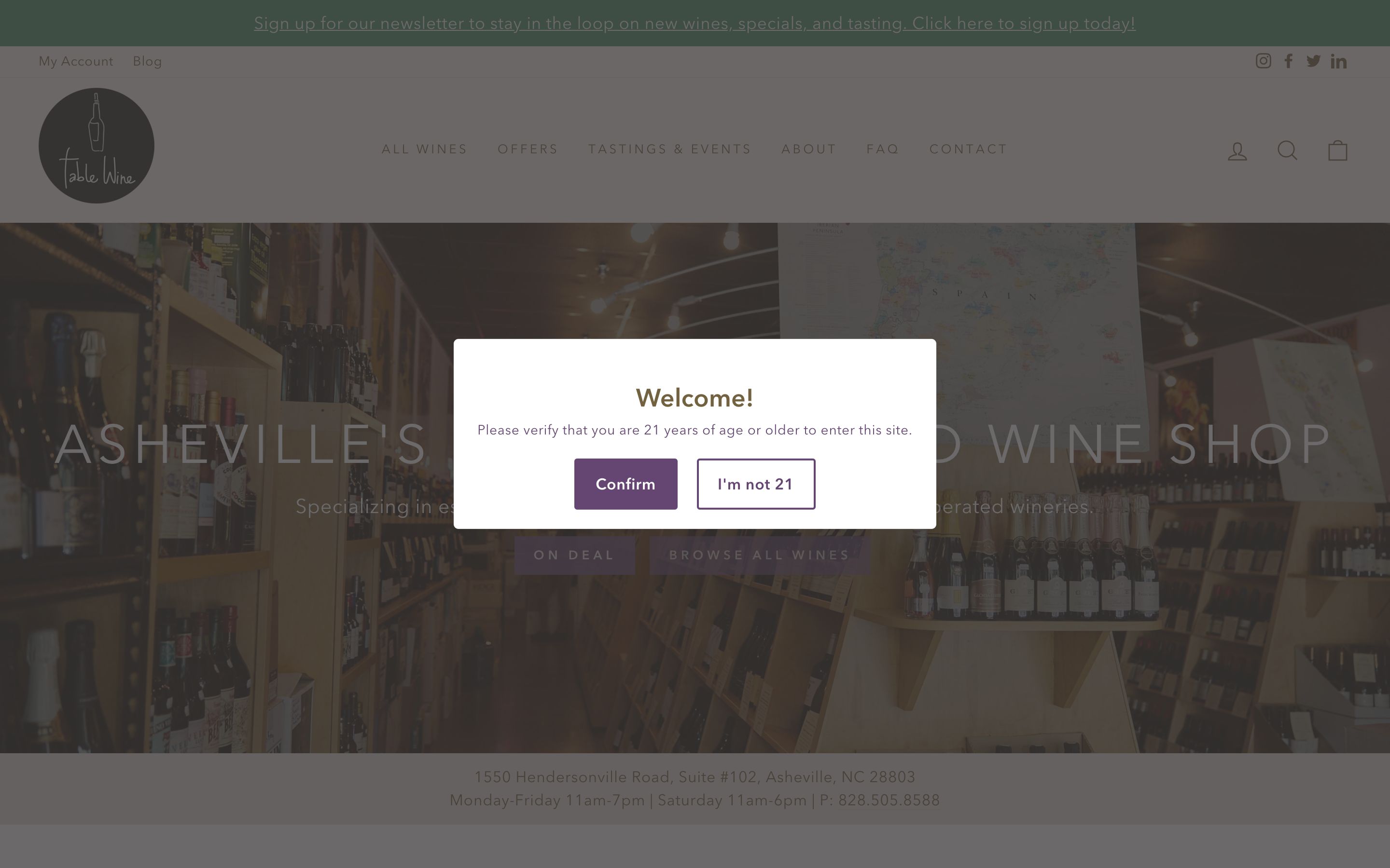 Table Wine Asheville screenshot 7