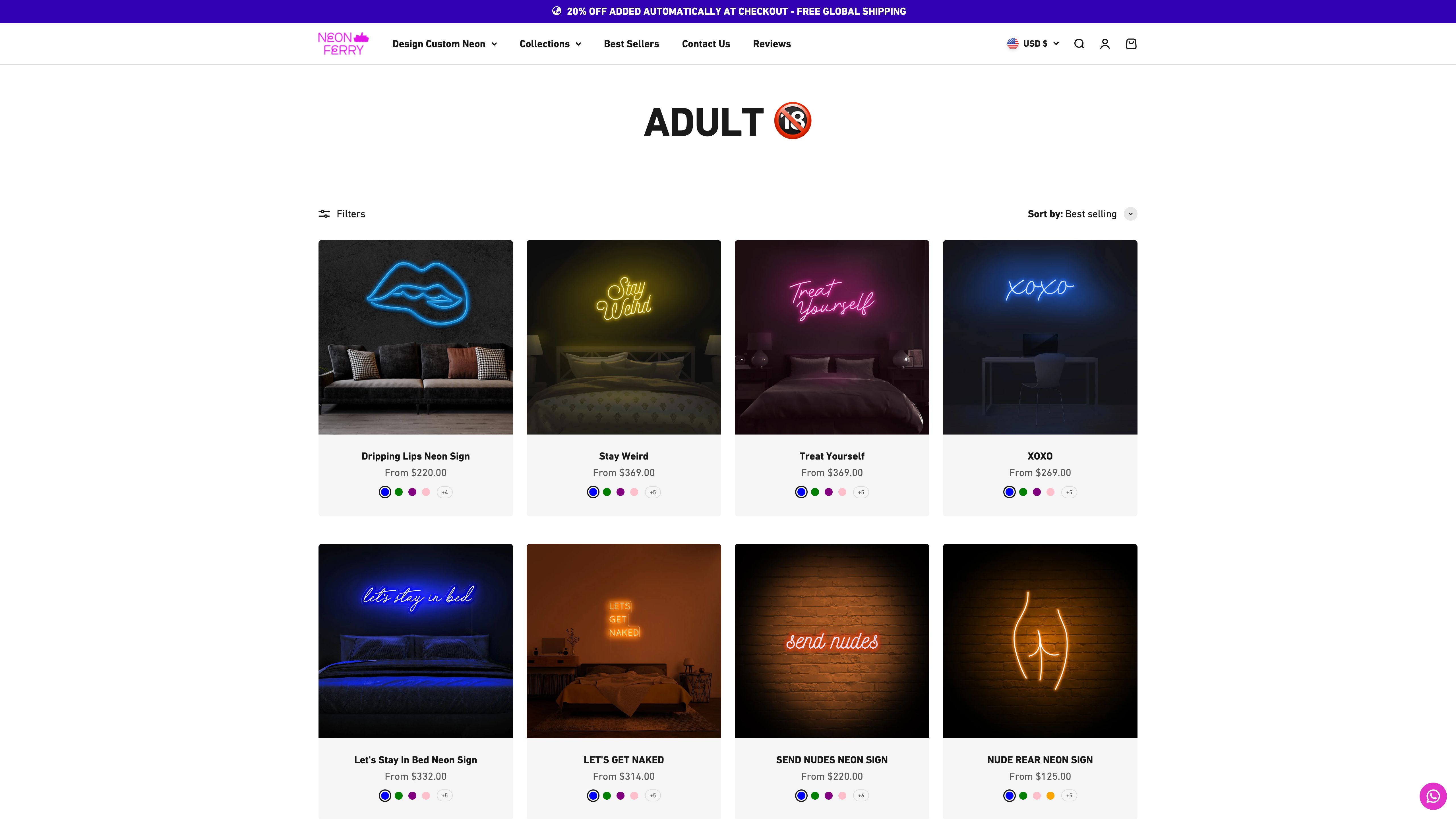 Neon Ferry - Provides Custom Neon Desing Printing screenshot
