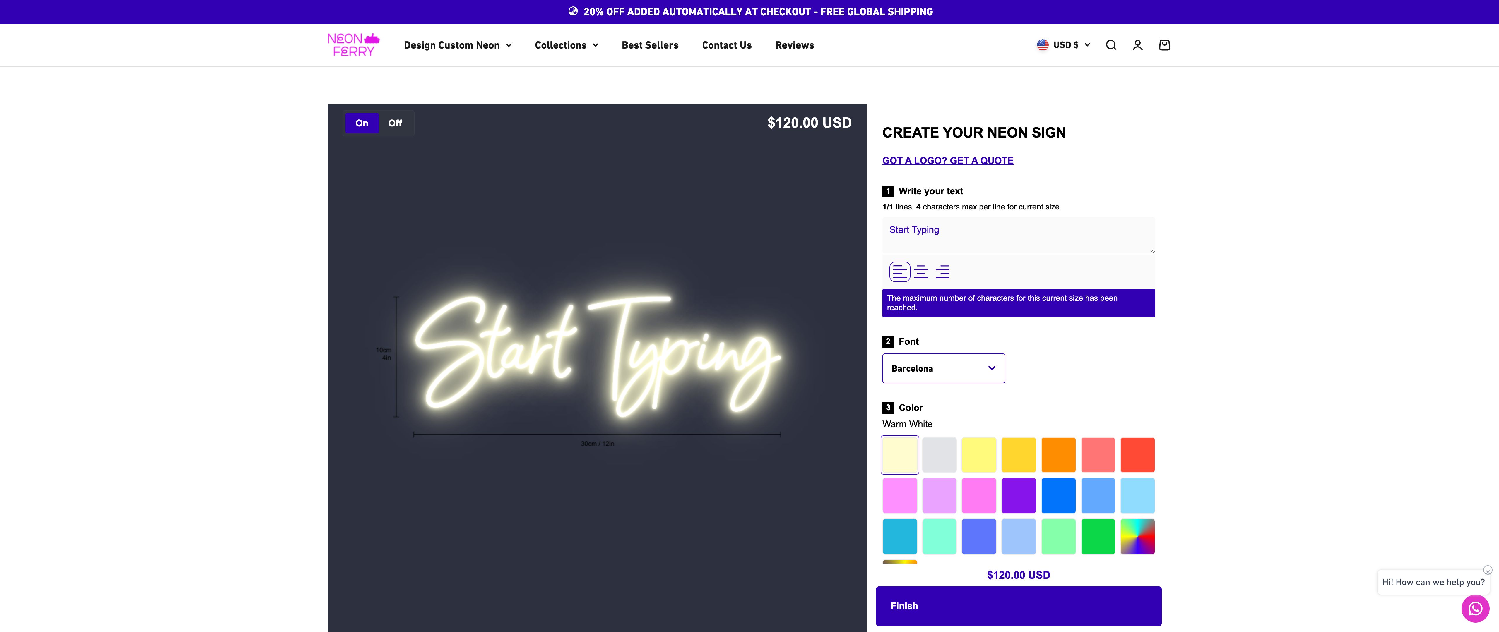 Neon Ferry - Provides Custom Neon Desing Printing screenshot 3