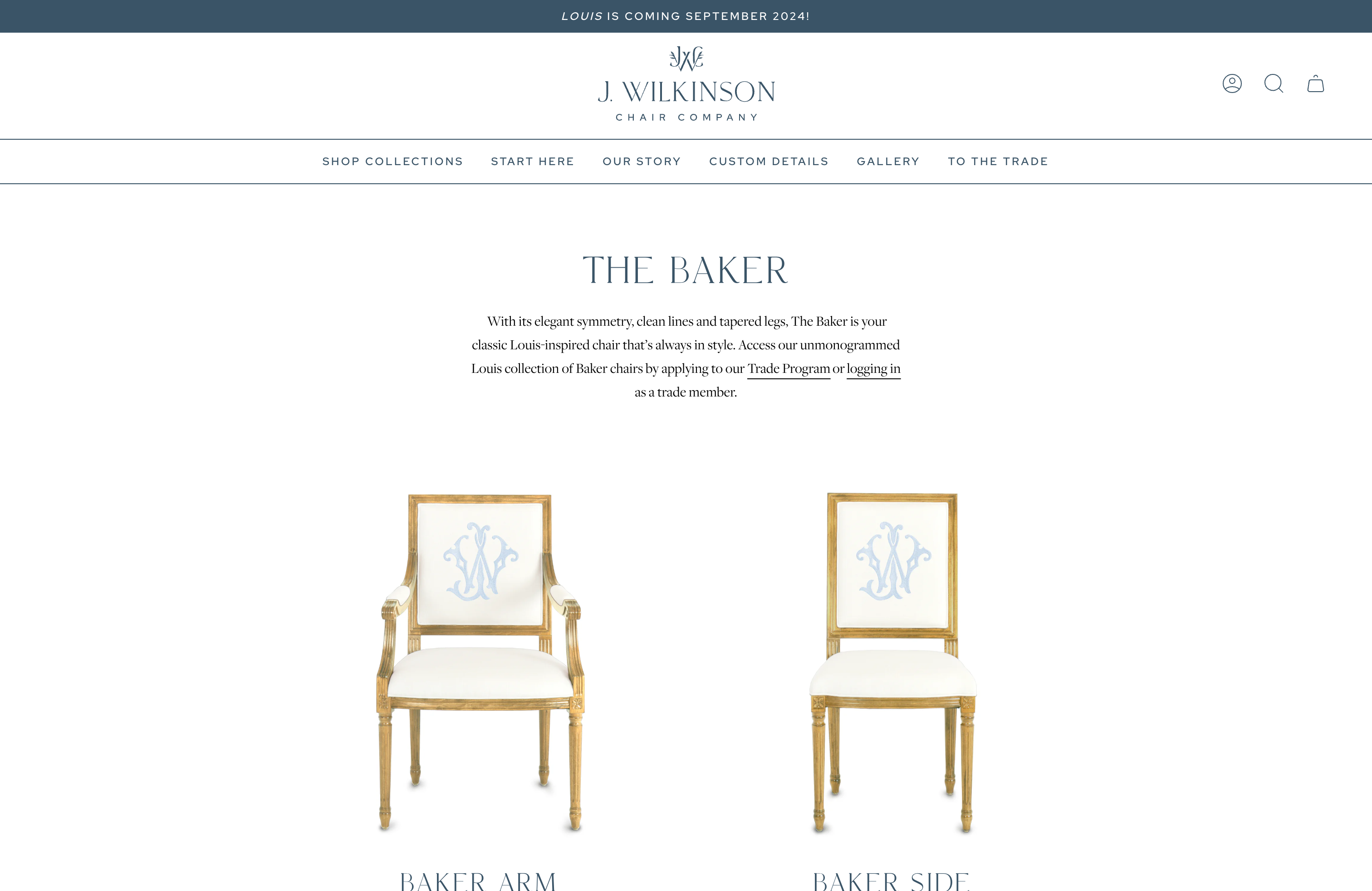 J Wilkinson Chairs Company screenshot 2