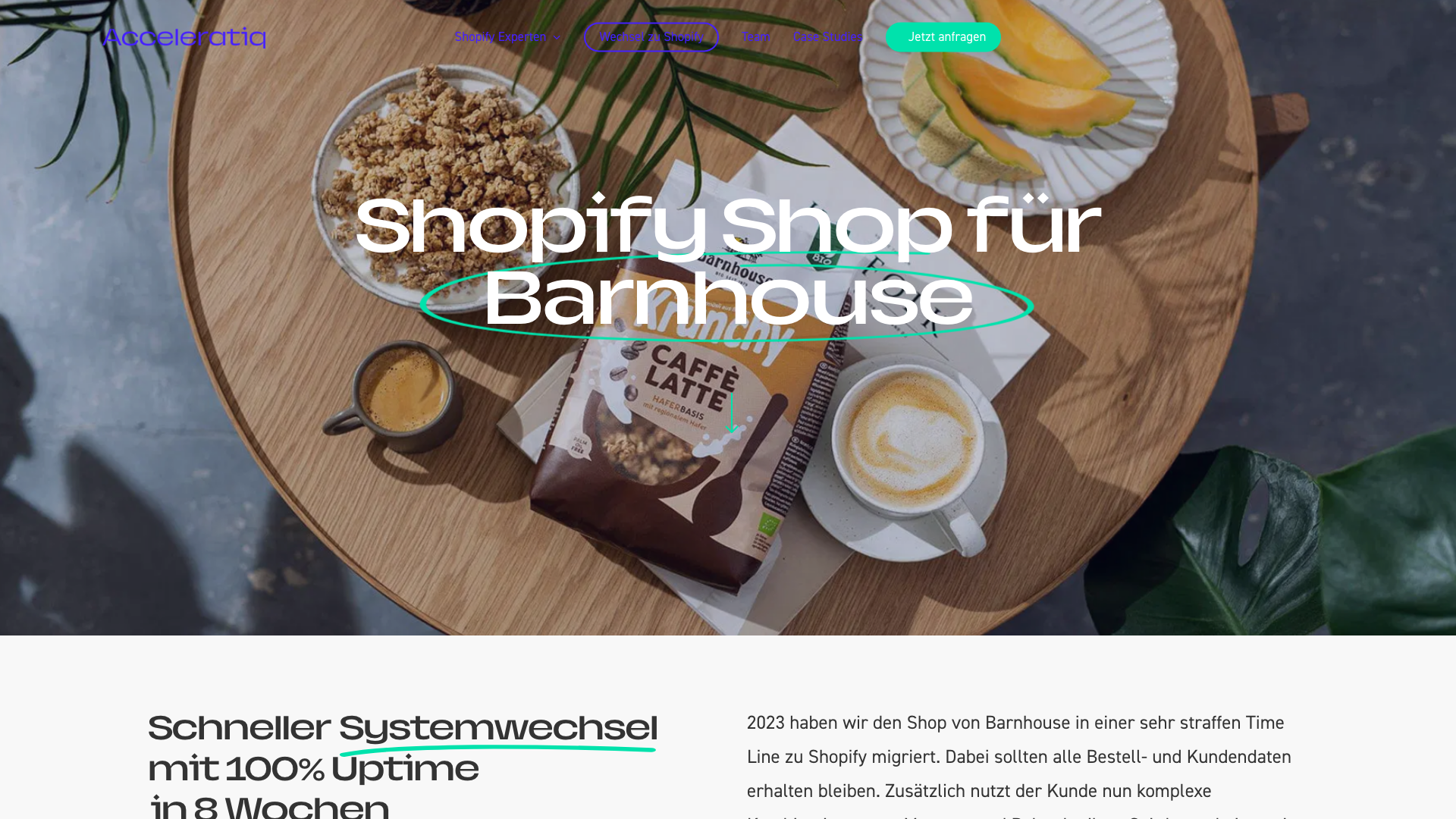 Barnhouse - Systemwechsel mit 100% Uptime in 8 Wochen