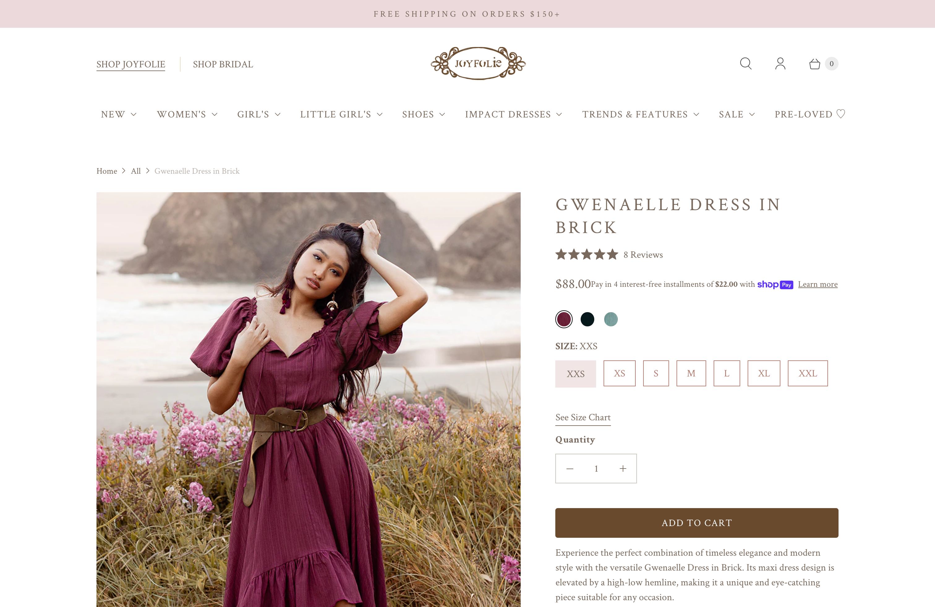 Joyfolie | Shopify Store screenshot