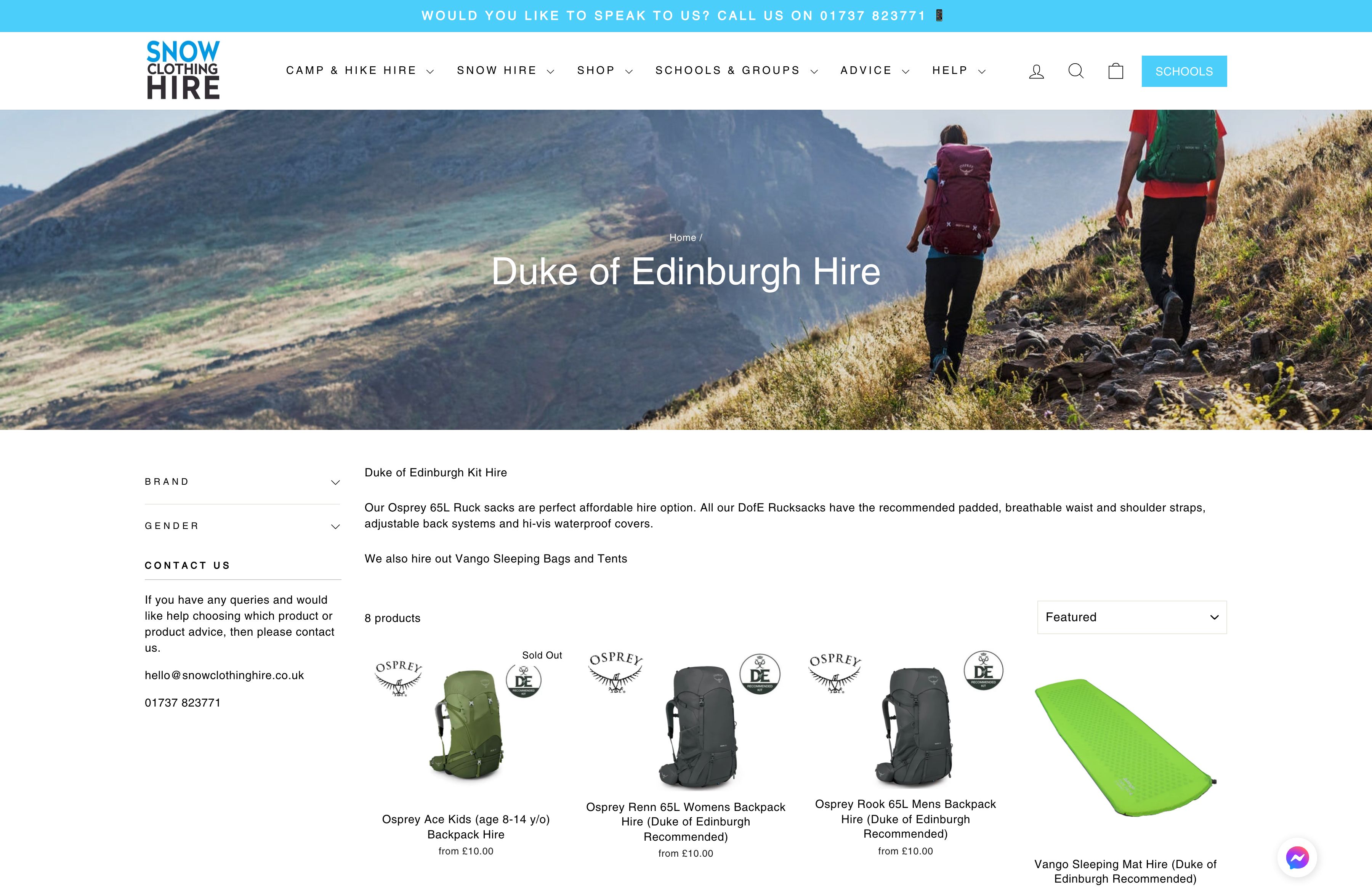 A store development based on design screenshot 2