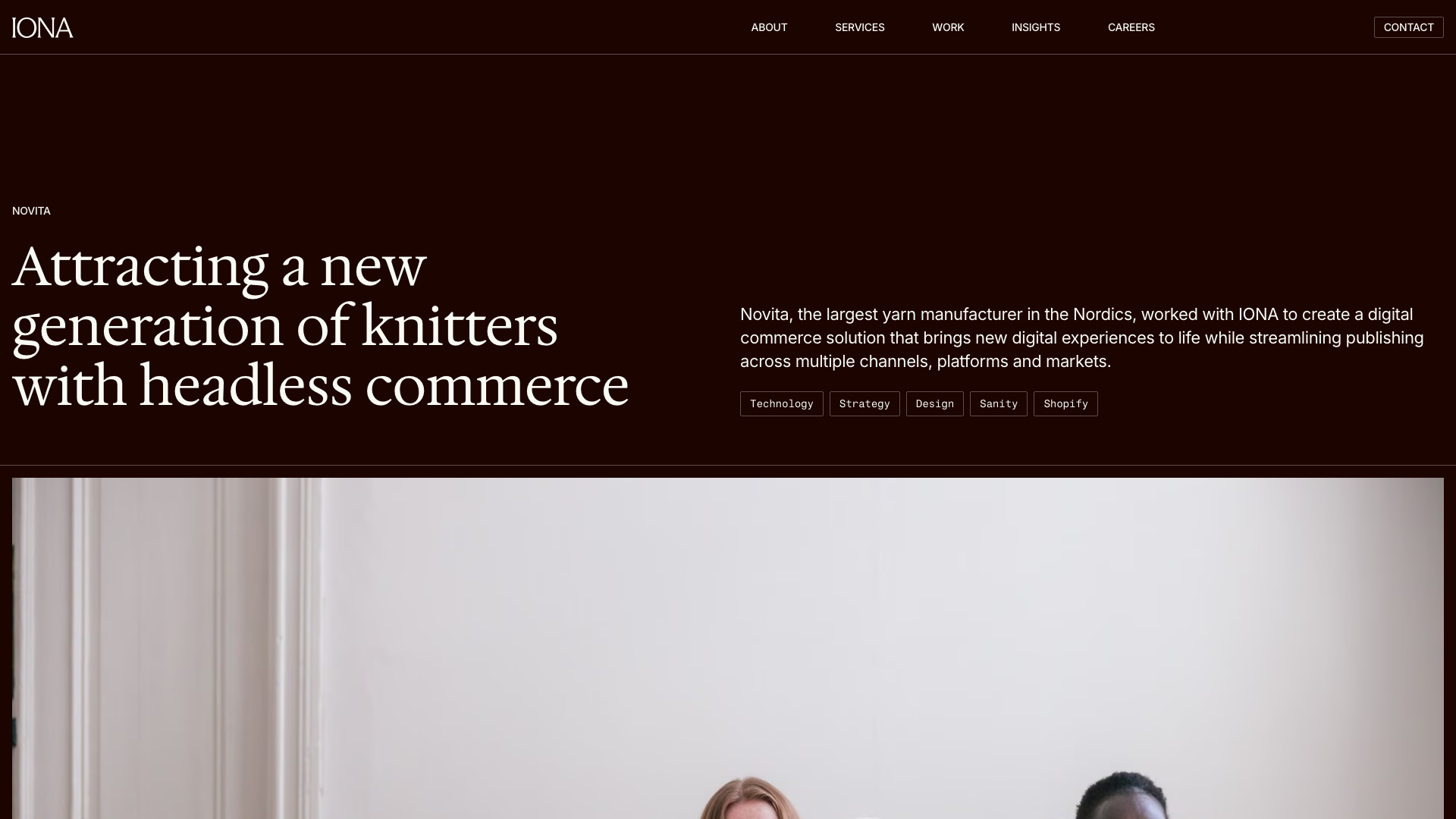 Novita: Attracting a new generation of knitters with headless commerce