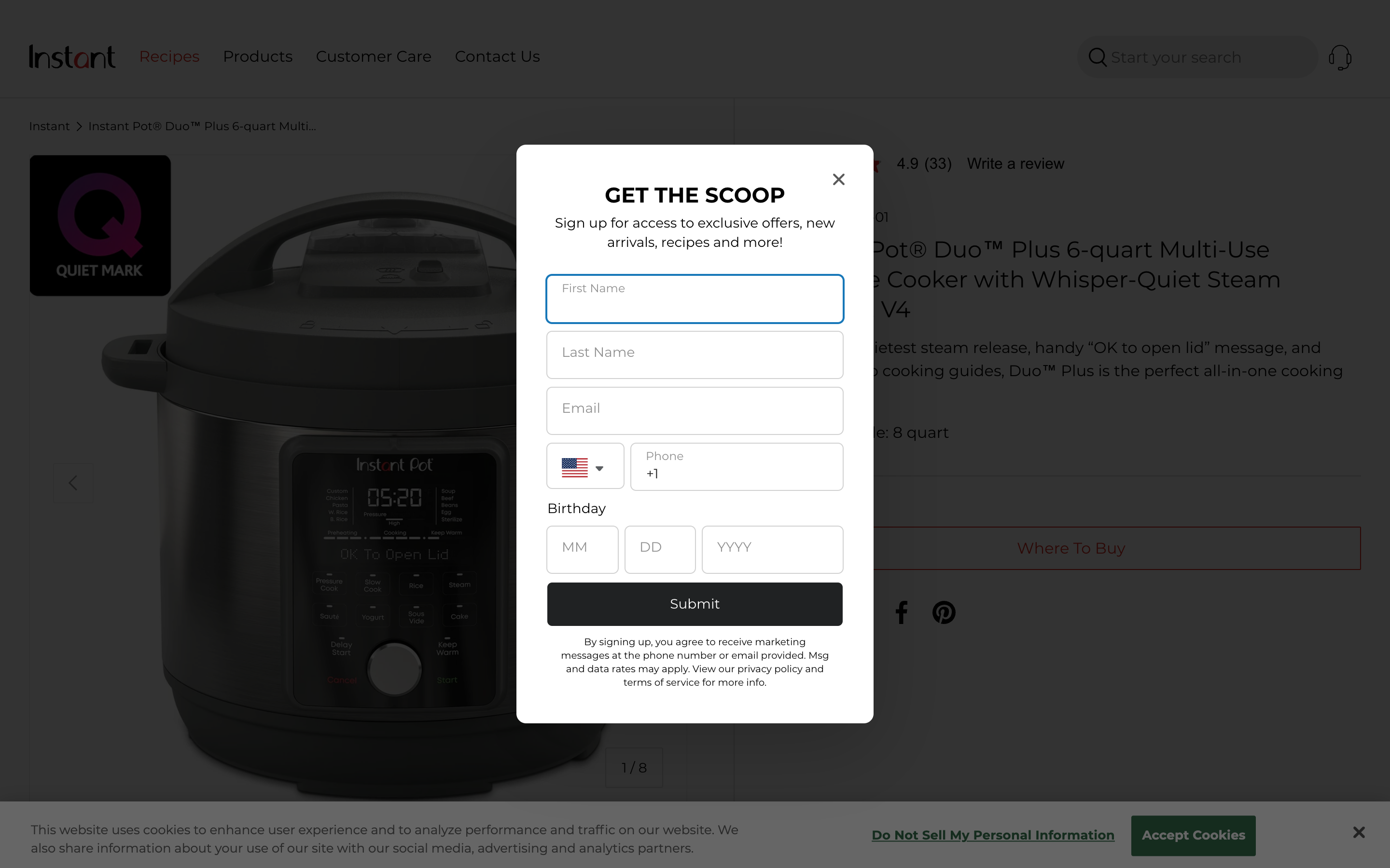 Instant Pot Replatform from Salesforce to Shopify Plus by DEMAND screenshot 4