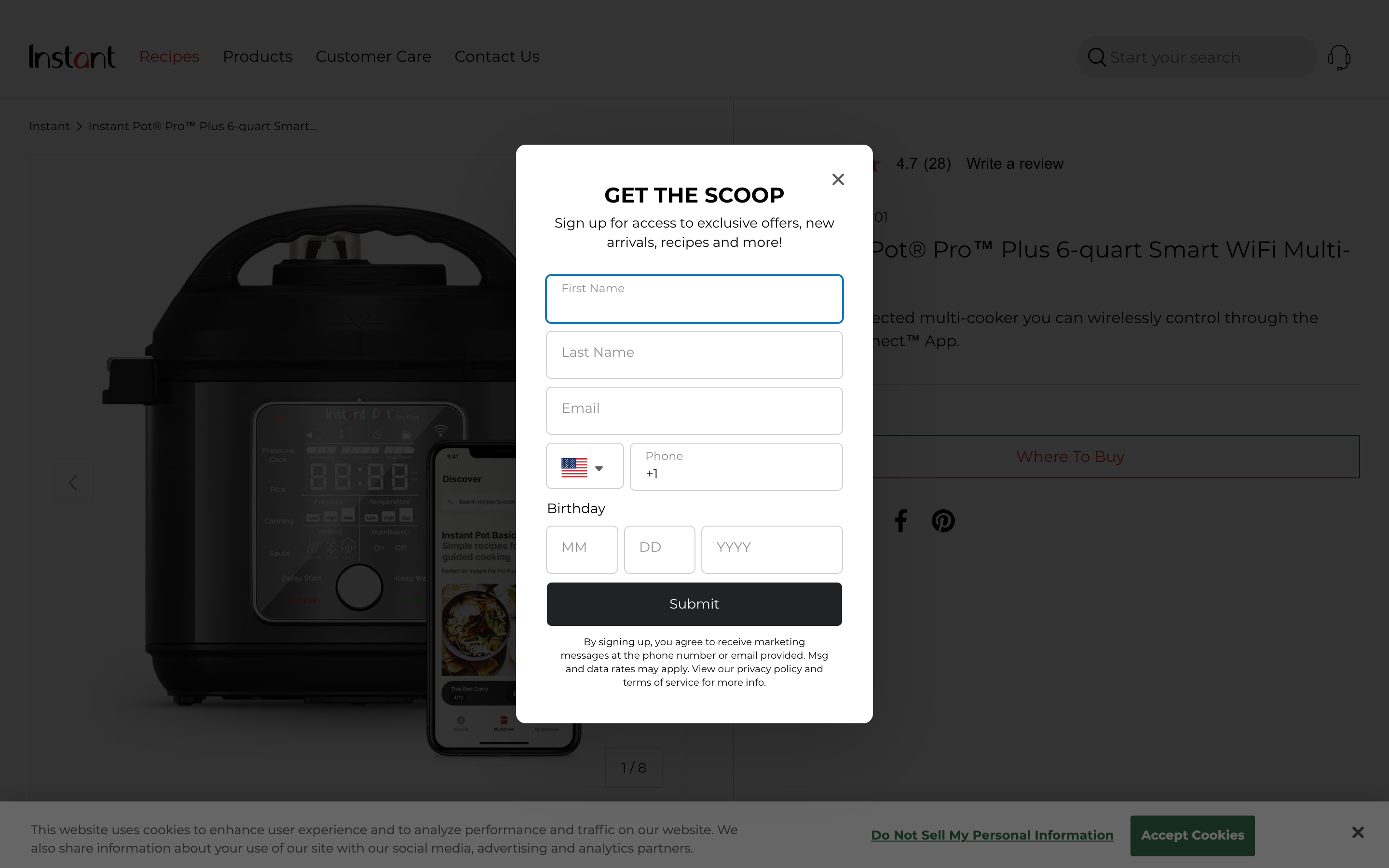 Instant Pot Replatform from Salesforce to Shopify Plus by DEMAND screenshot 5