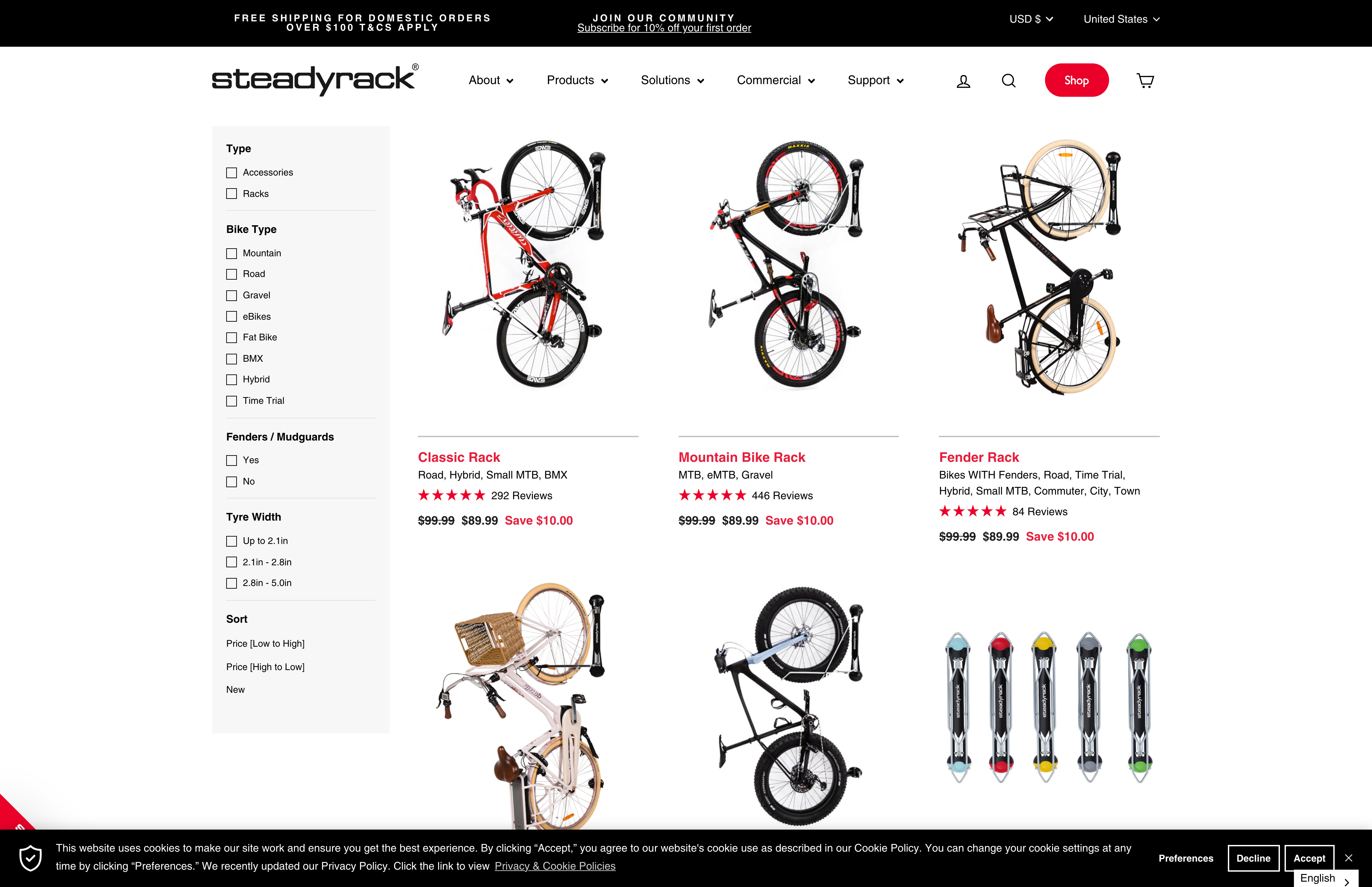 Steadyrack screenshot