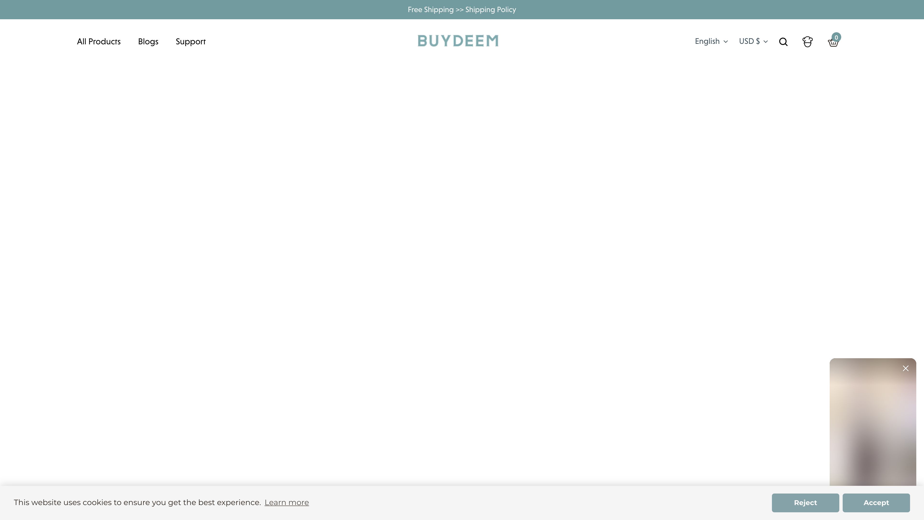Buydeem screenshot