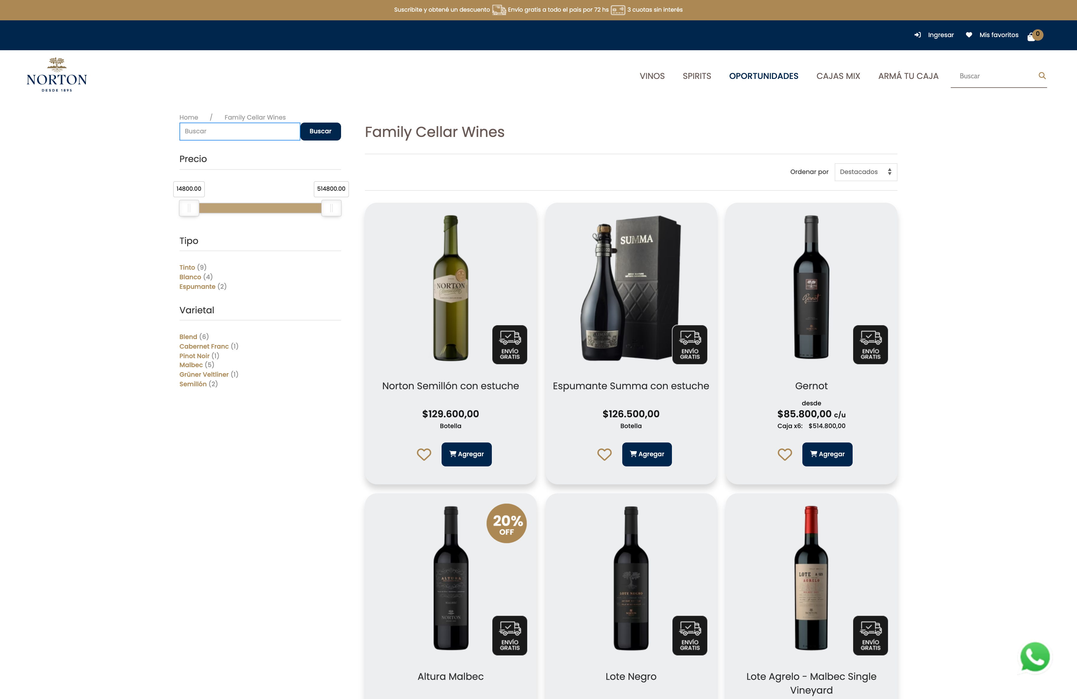 Bodega Norton screenshot 3